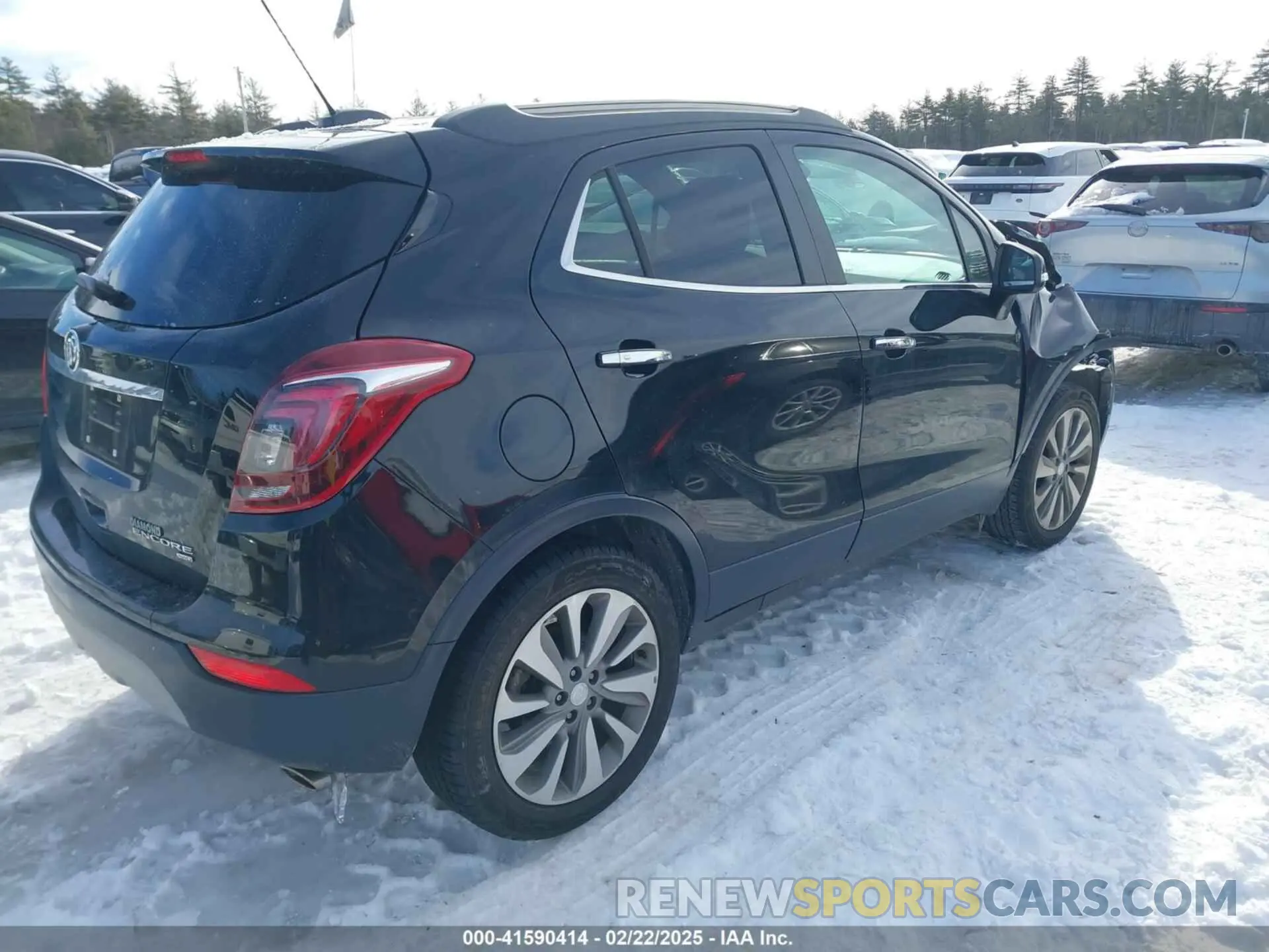 4 Photograph of a damaged car KL4CJESB1KB703422 BUICK ENCORE 2019