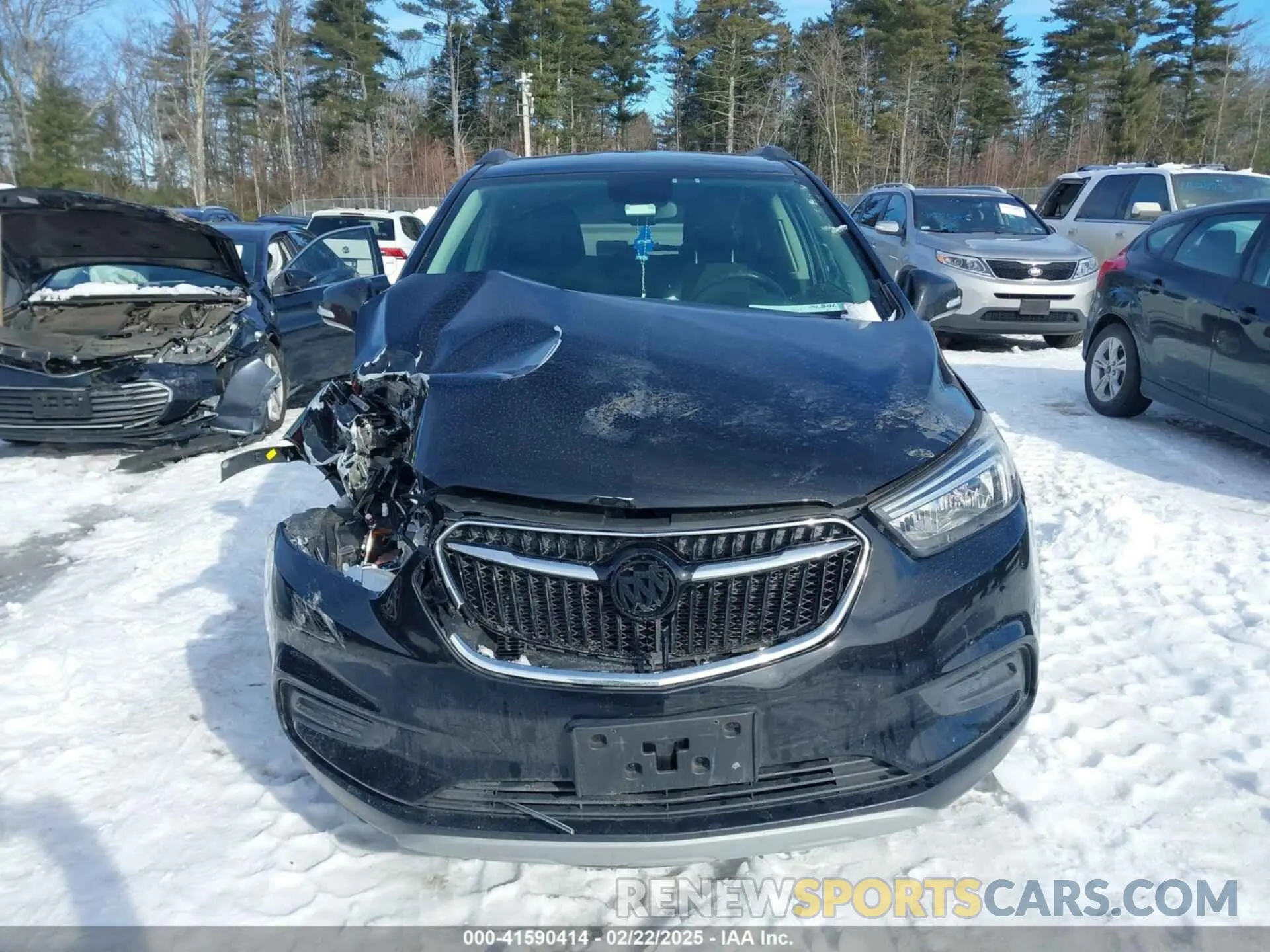 6 Photograph of a damaged car KL4CJESB1KB703422 BUICK ENCORE 2019