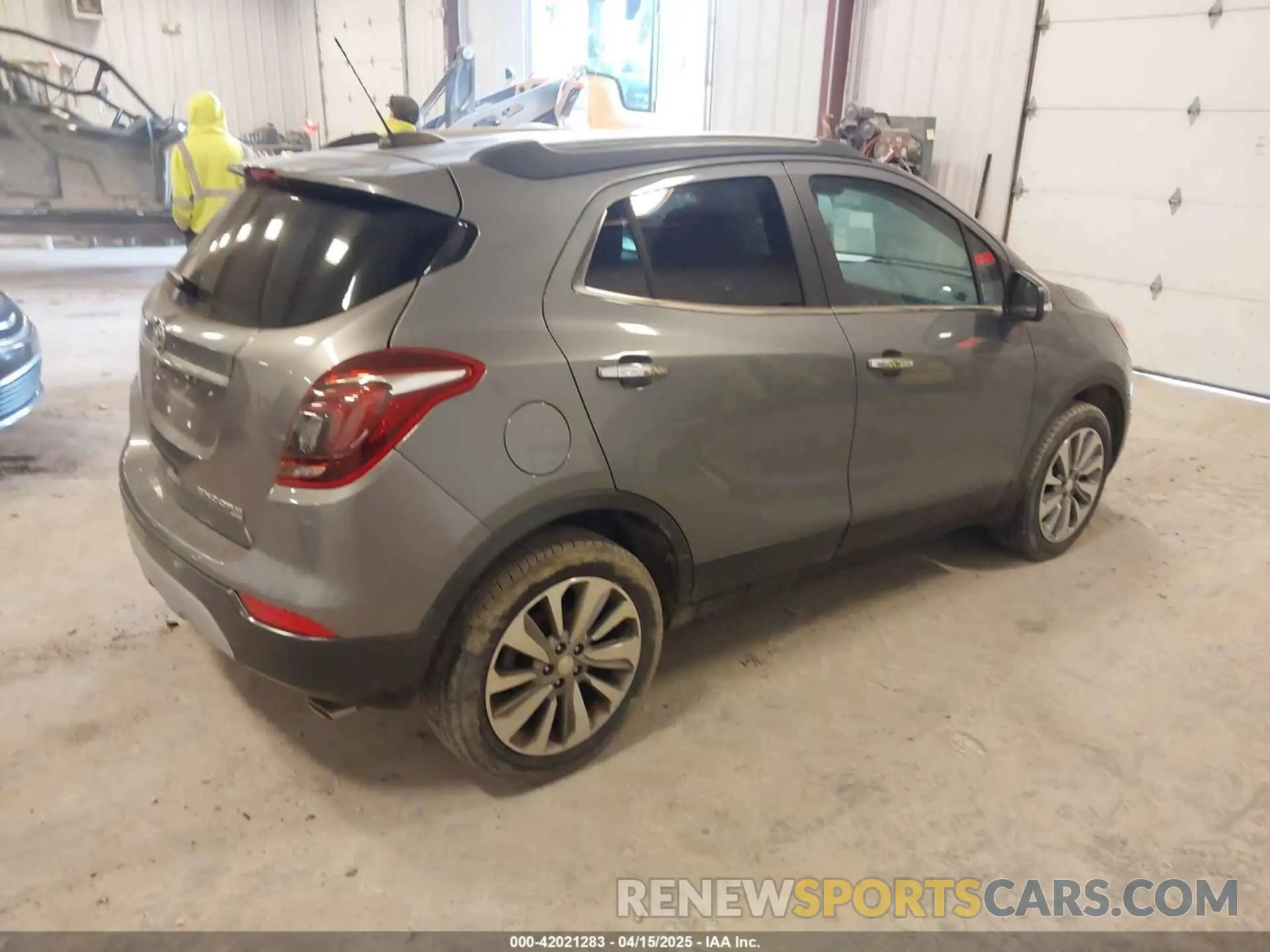 4 Photograph of a damaged car KL4CJESB1KB730197 BUICK ENCORE 2019