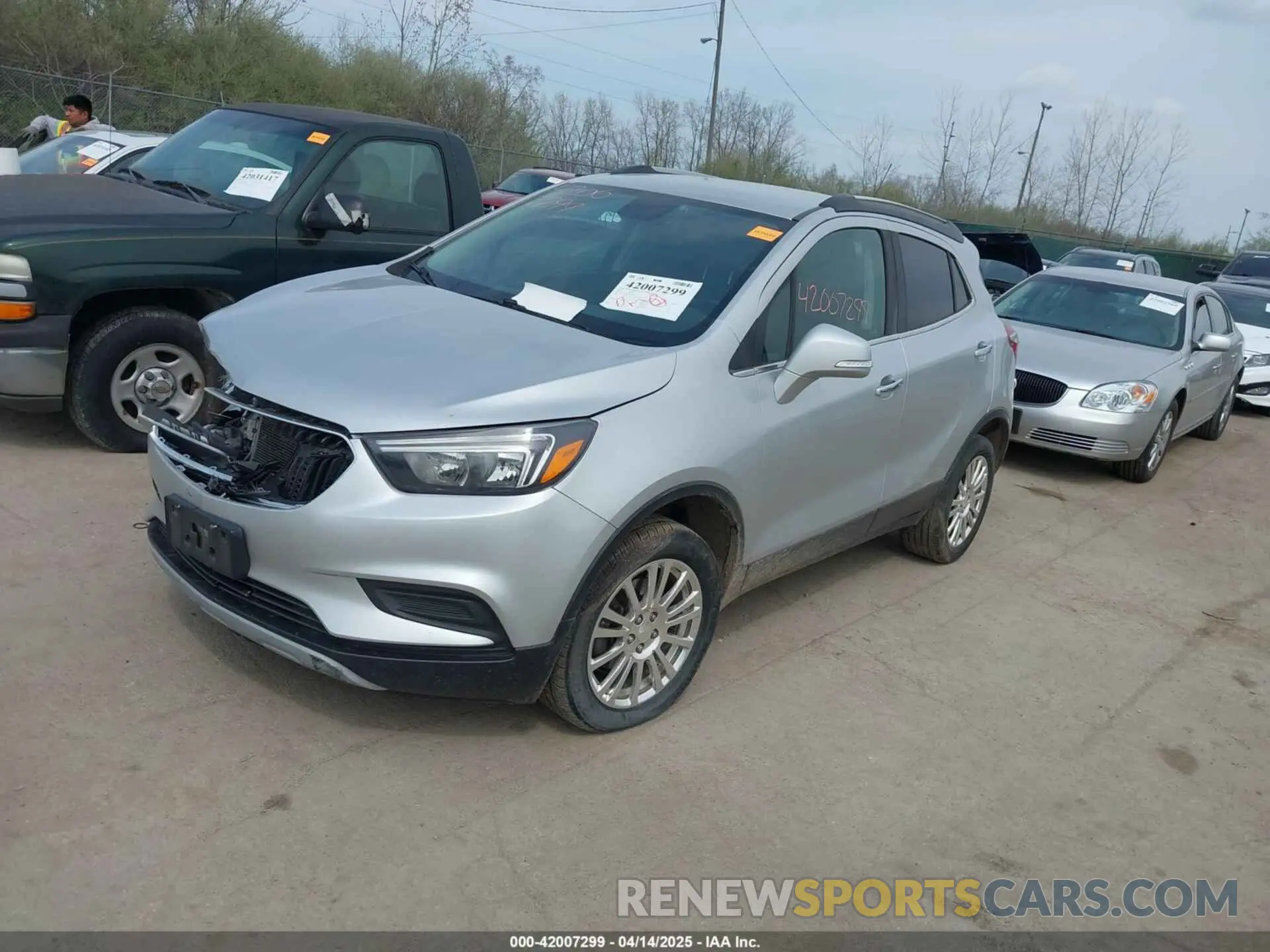 2 Photograph of a damaged car KL4CJESB1KB793428 BUICK ENCORE 2019
