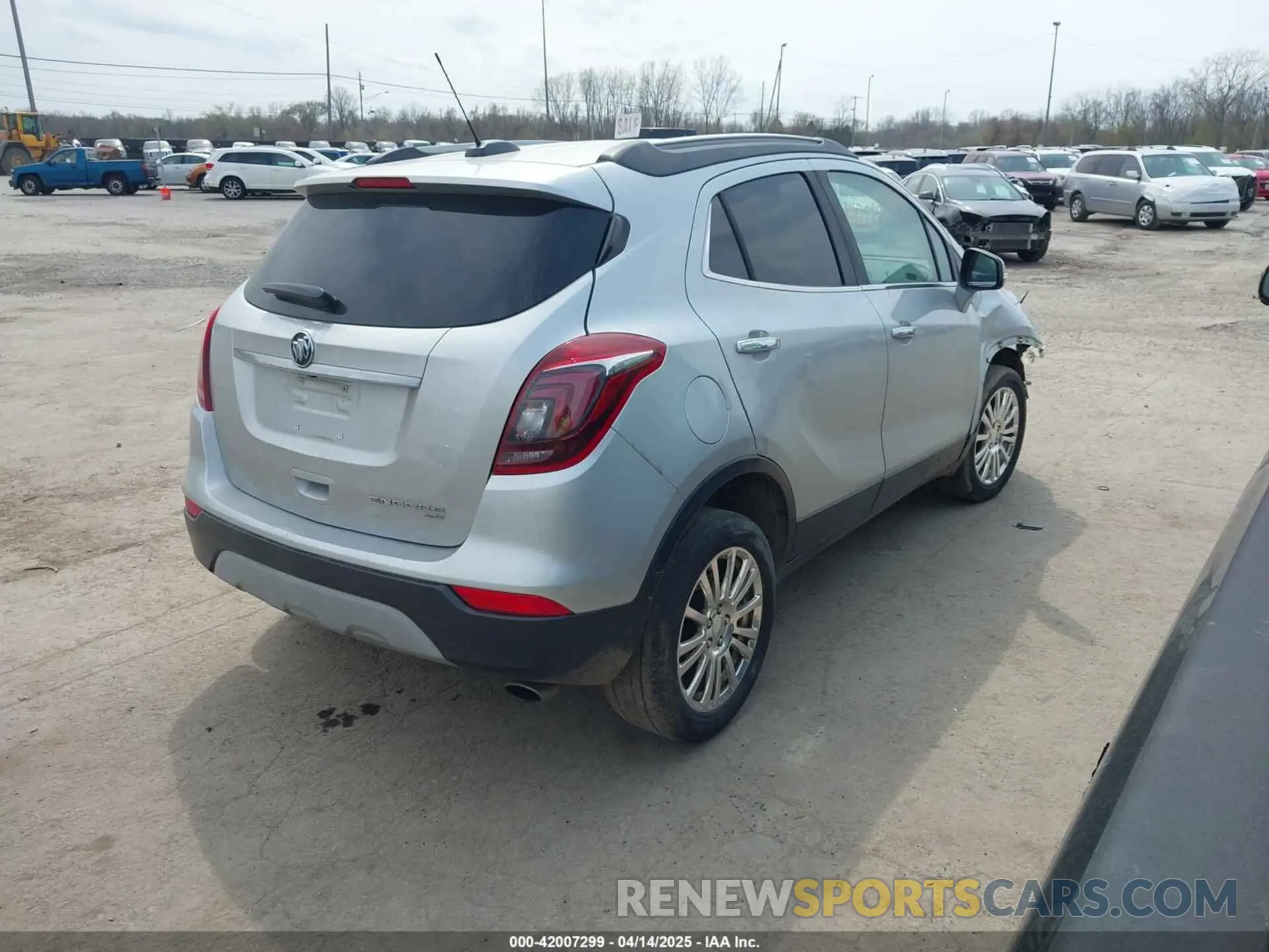 4 Photograph of a damaged car KL4CJESB1KB793428 BUICK ENCORE 2019