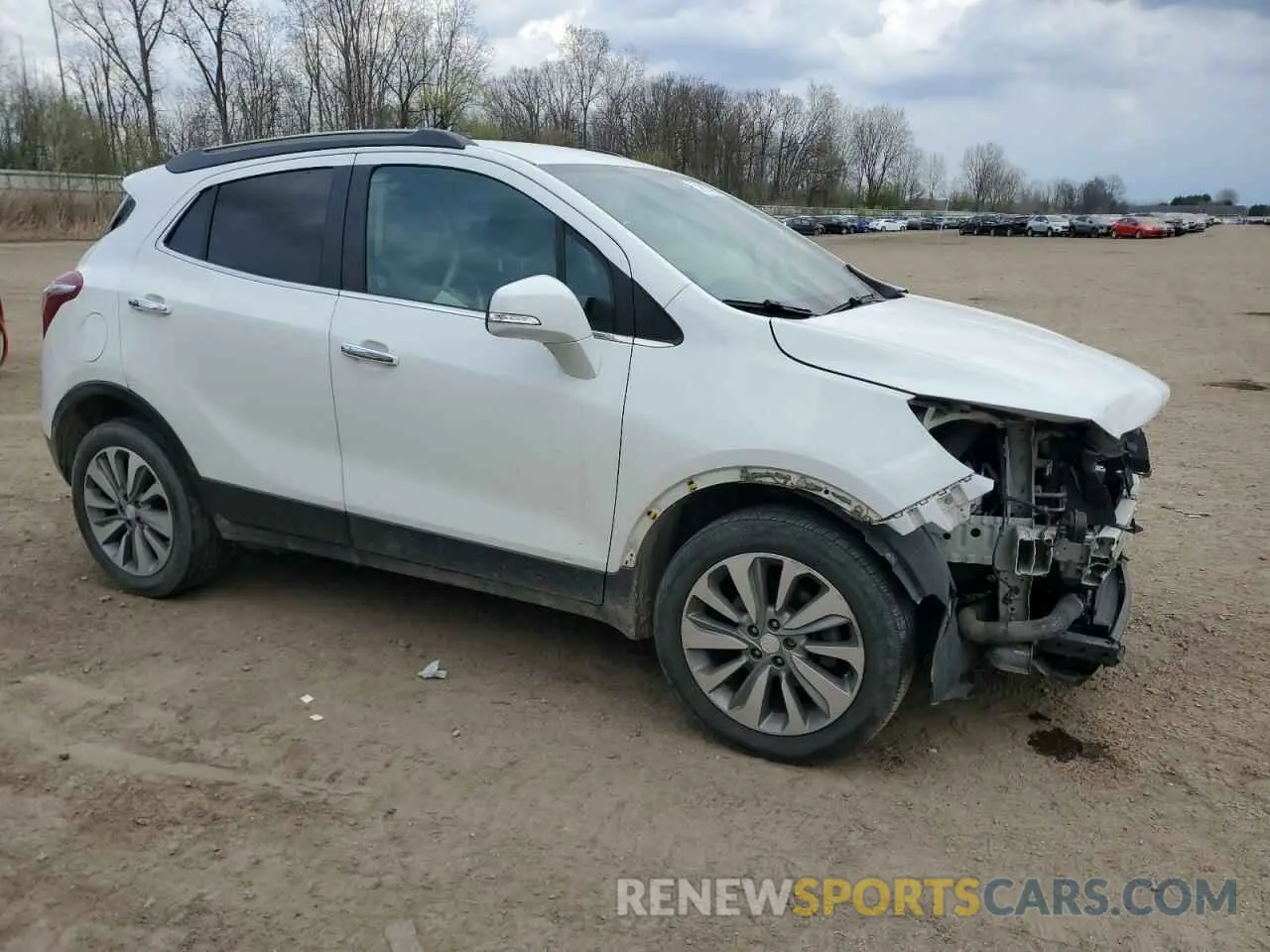 4 Photograph of a damaged car KL4CJESB2KB740219 BUICK ENCORE 2019
