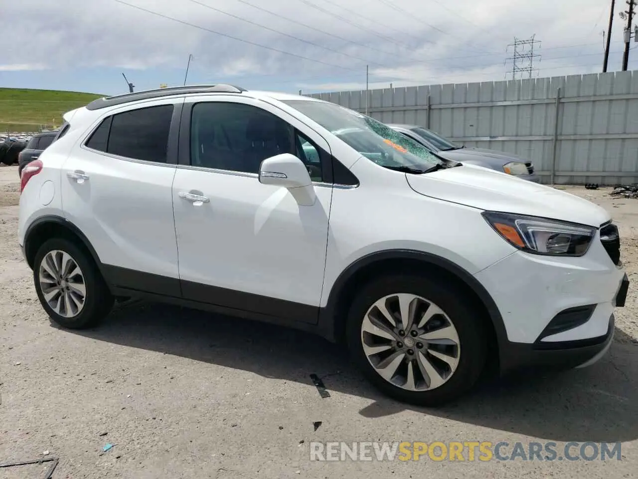 4 Photograph of a damaged car KL4CJESB2KB795883 BUICK ENCORE 2019