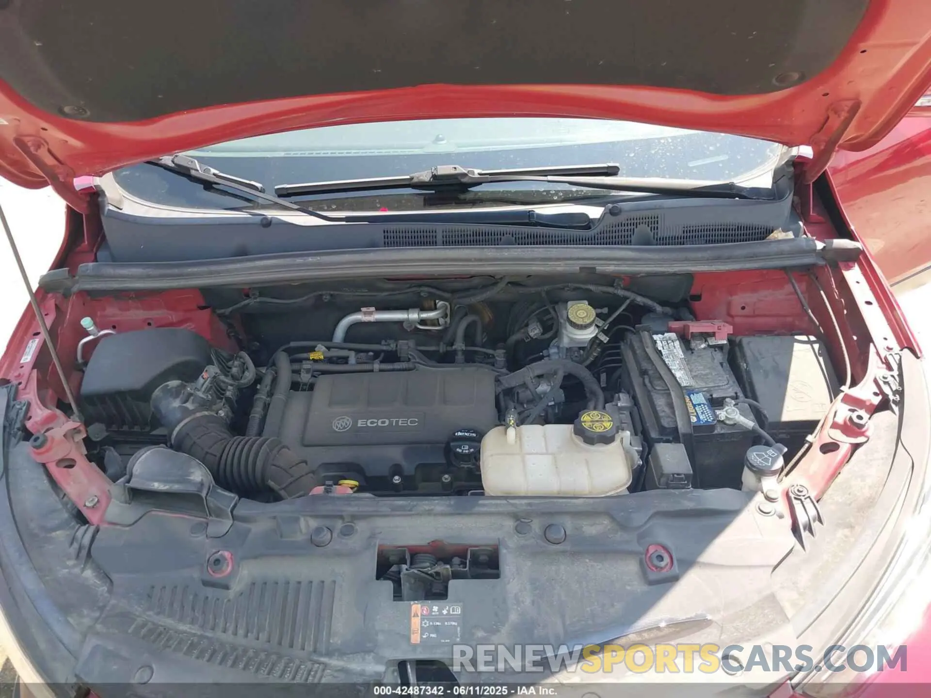 10 Photograph of a damaged car KL4CJESB2KB885728 BUICK ENCORE 2019