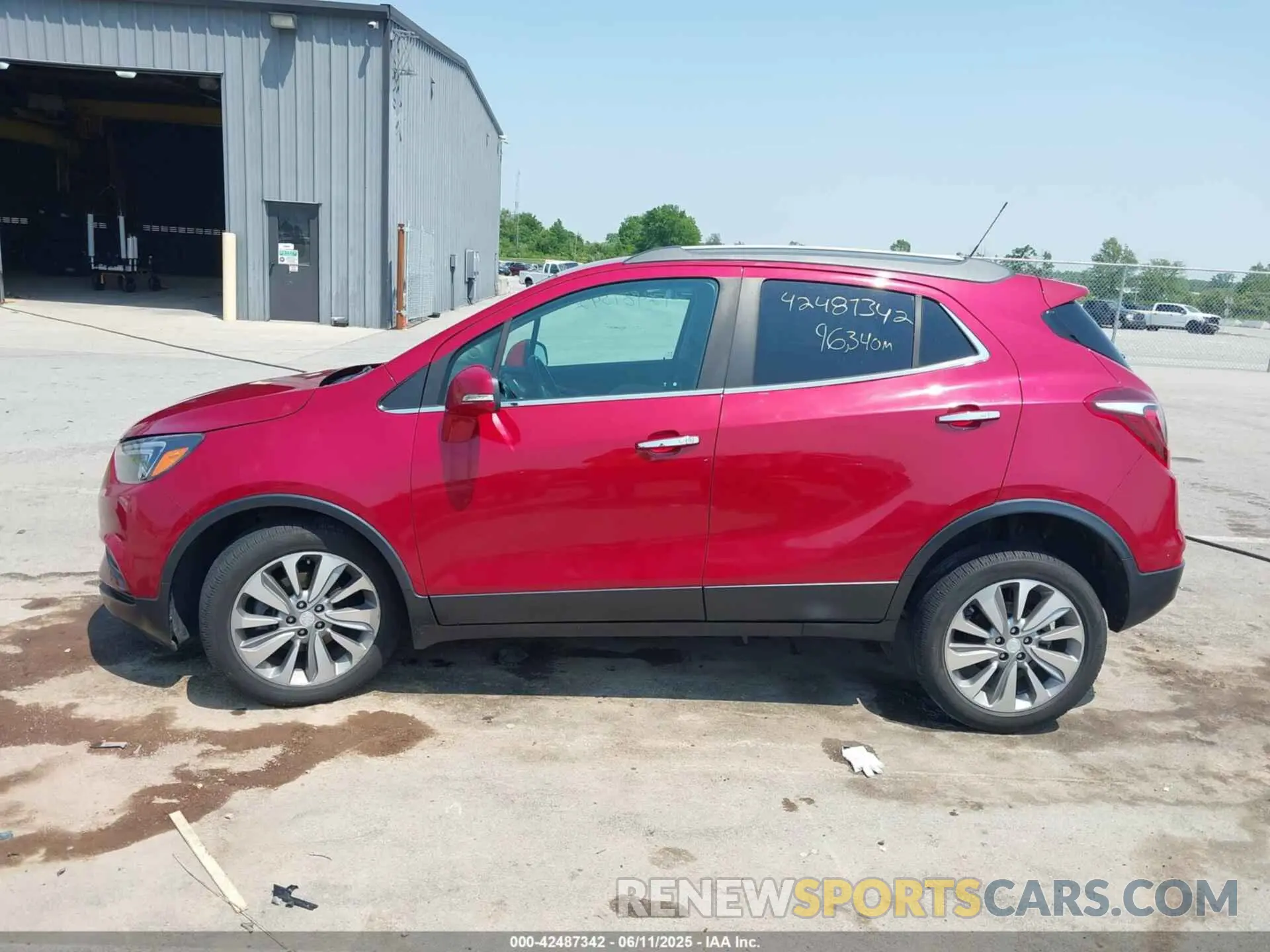 14 Photograph of a damaged car KL4CJESB2KB885728 BUICK ENCORE 2019