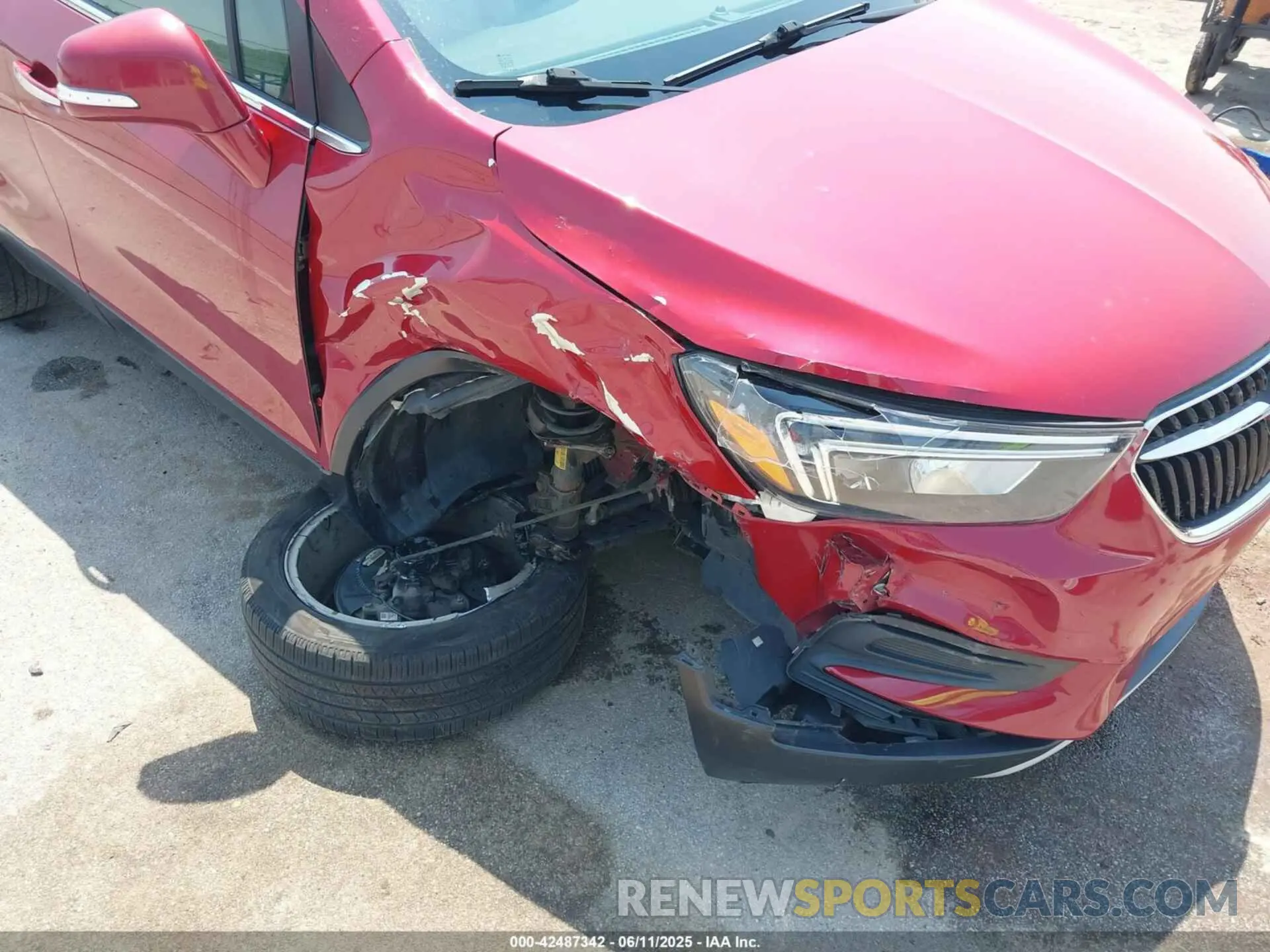 6 Photograph of a damaged car KL4CJESB2KB885728 BUICK ENCORE 2019