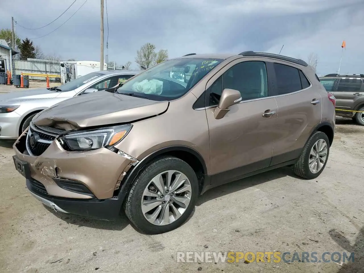 1 Photograph of a damaged car KL4CJESB2KB940484 BUICK ENCORE 2019