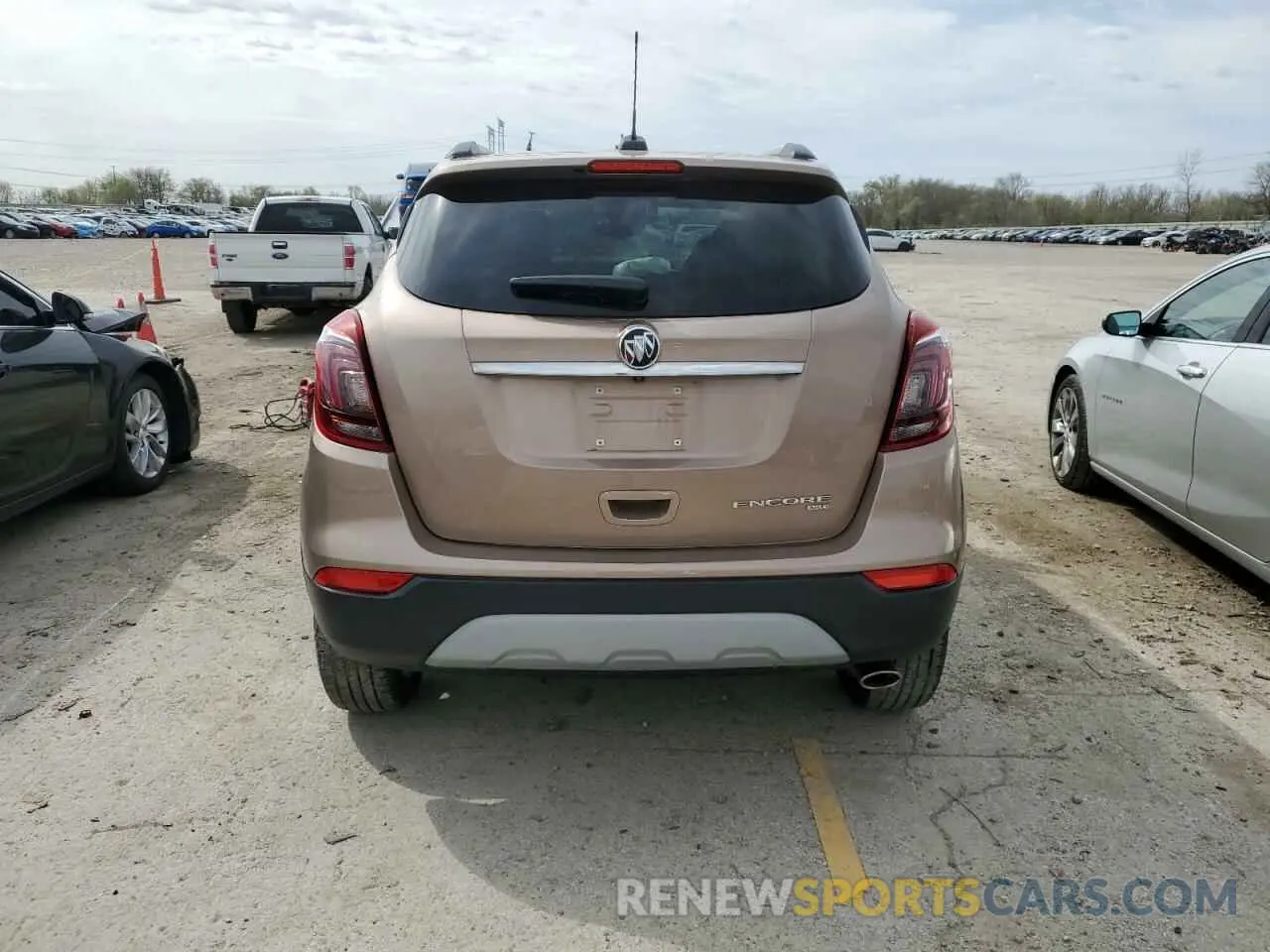 6 Photograph of a damaged car KL4CJESB2KB940484 BUICK ENCORE 2019