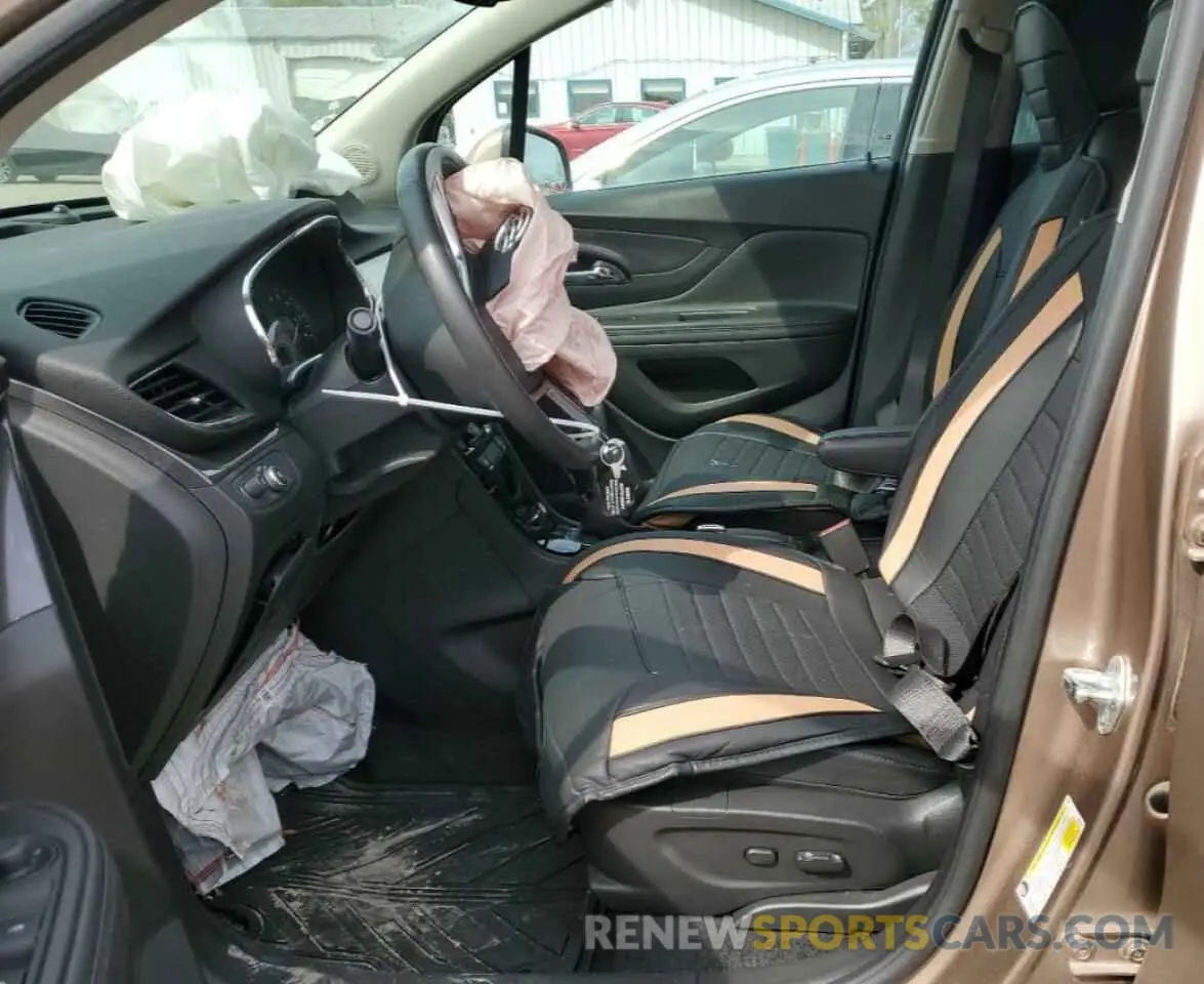7 Photograph of a damaged car KL4CJESB2KB940484 BUICK ENCORE 2019