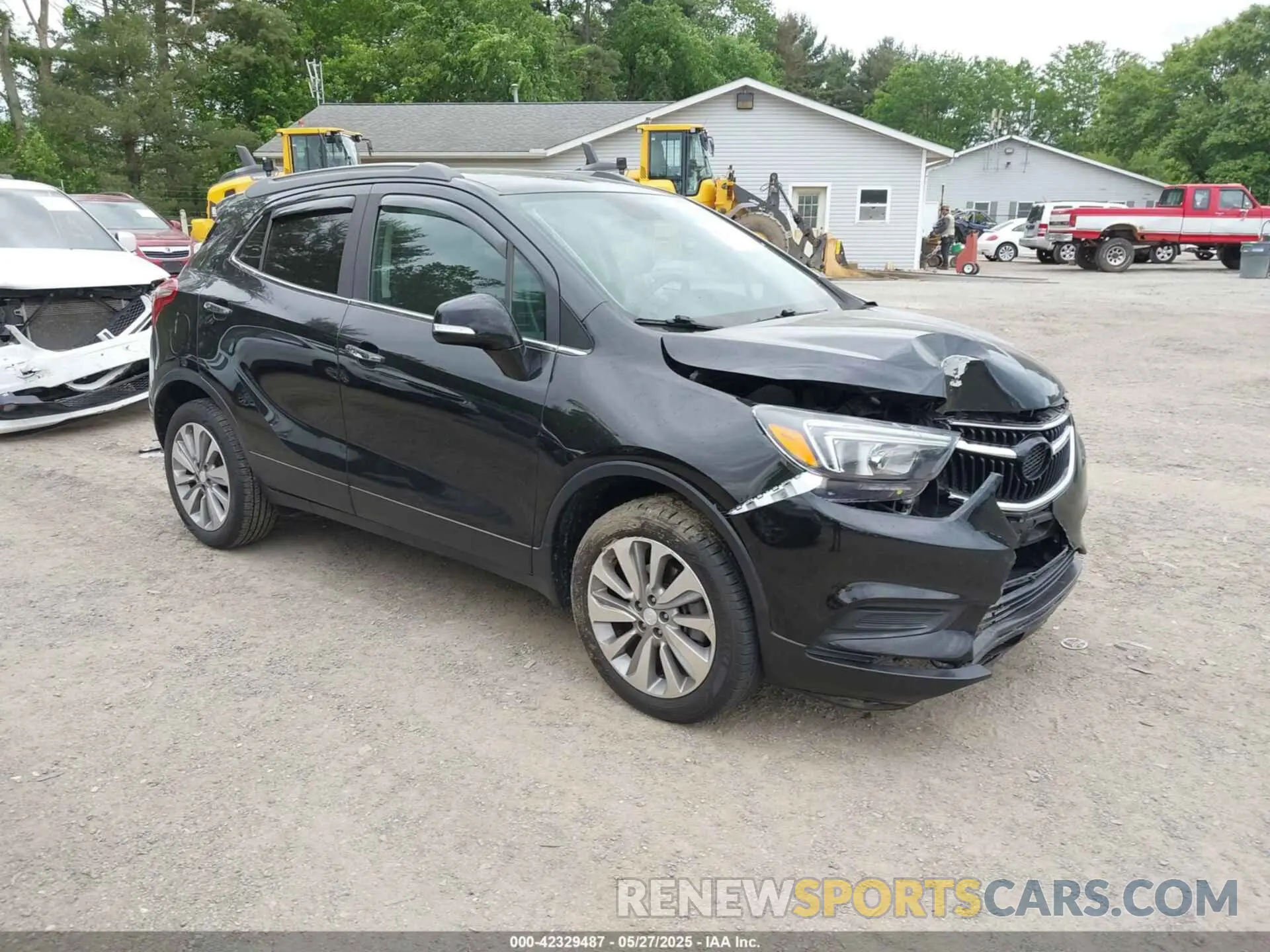 1 Photograph of a damaged car KL4CJESB2KB944826 BUICK ENCORE 2019