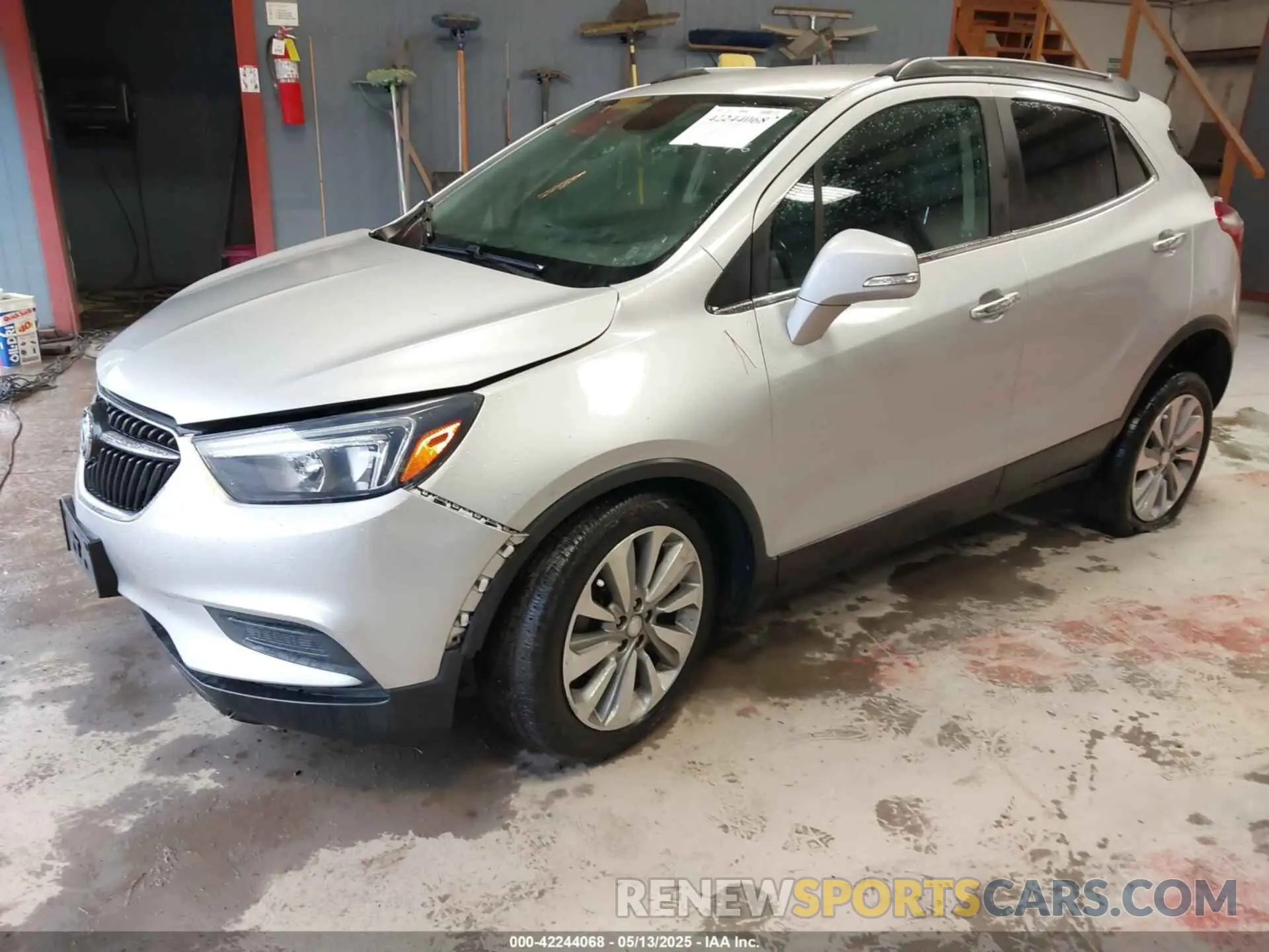 2 Photograph of a damaged car KL4CJESB3KB828650 BUICK ENCORE 2019