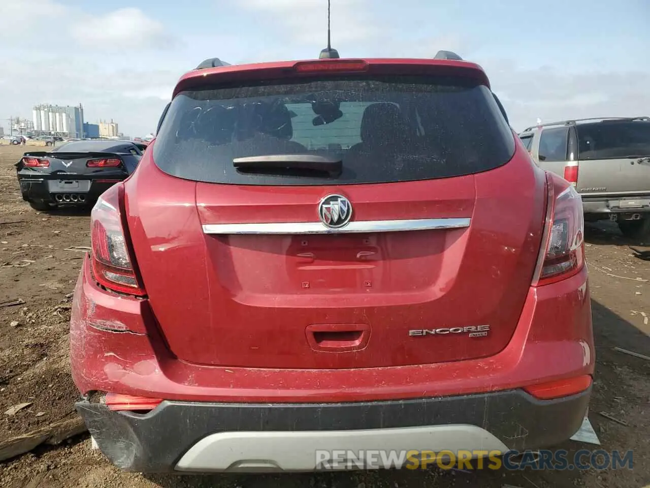 6 Photograph of a damaged car KL4CJESB3KB873958 BUICK ENCORE 2019