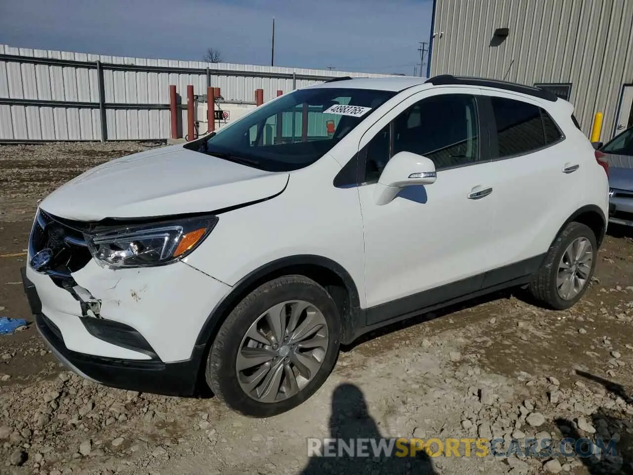 1 Photograph of a damaged car KL4CJESB4KB750590 BUICK ENCORE 2019