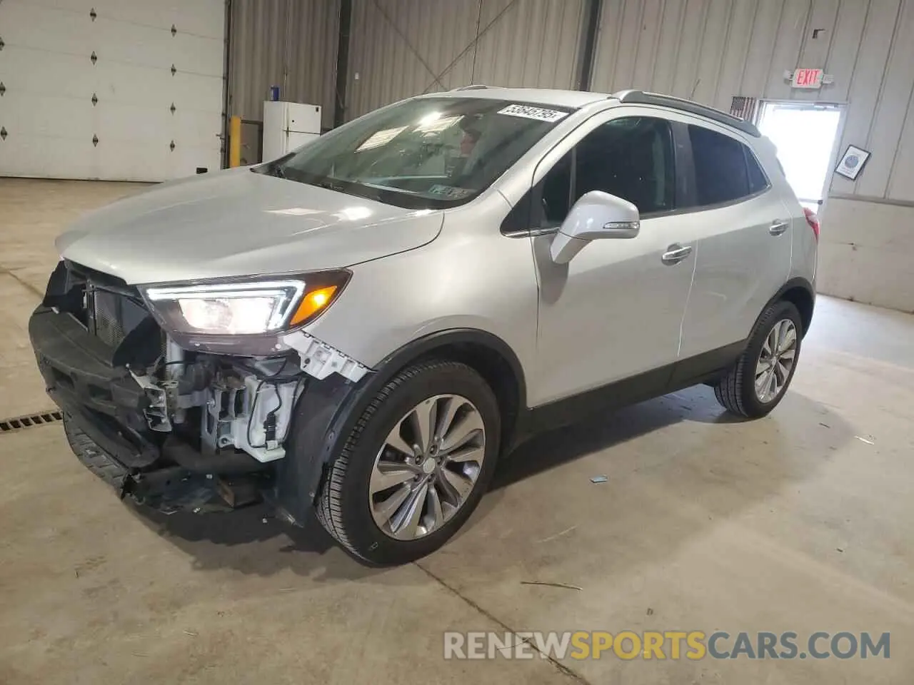 1 Photograph of a damaged car KL4CJESB4KB752050 BUICK ENCORE 2019