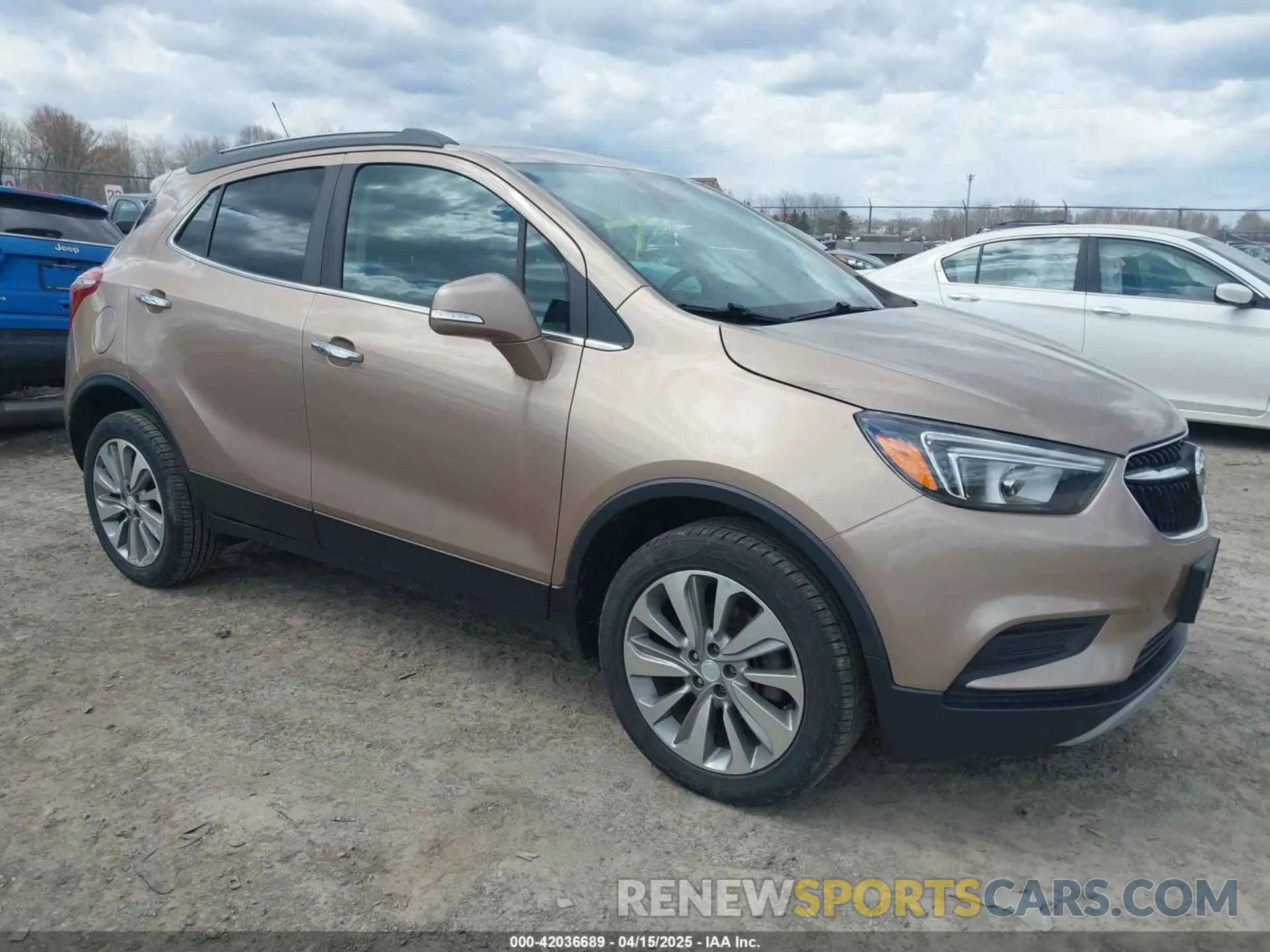 1 Photograph of a damaged car KL4CJESB5KB845238 BUICK ENCORE 2019