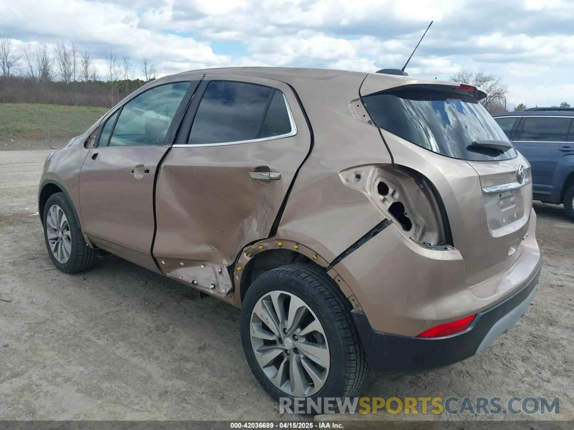 3 Photograph of a damaged car KL4CJESB5KB845238 BUICK ENCORE 2019