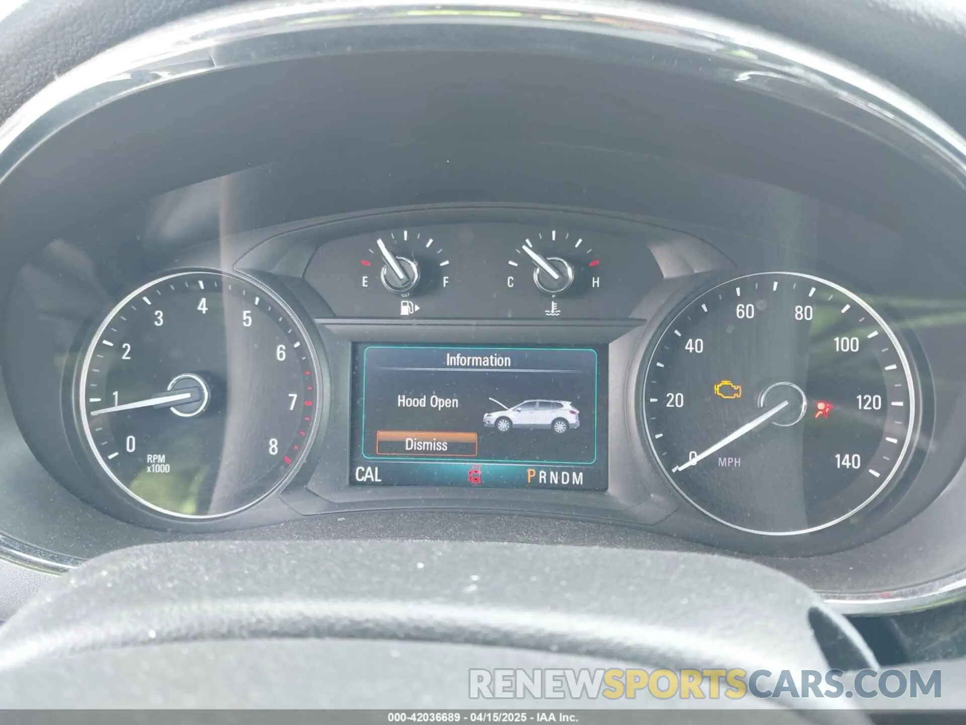 7 Photograph of a damaged car KL4CJESB5KB845238 BUICK ENCORE 2019