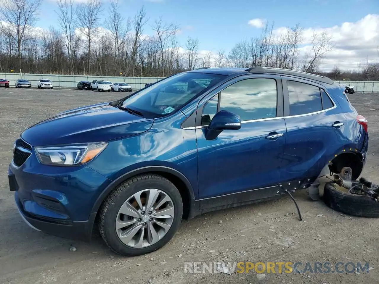 1 Photograph of a damaged car KL4CJESB5KB903607 BUICK ENCORE 2019