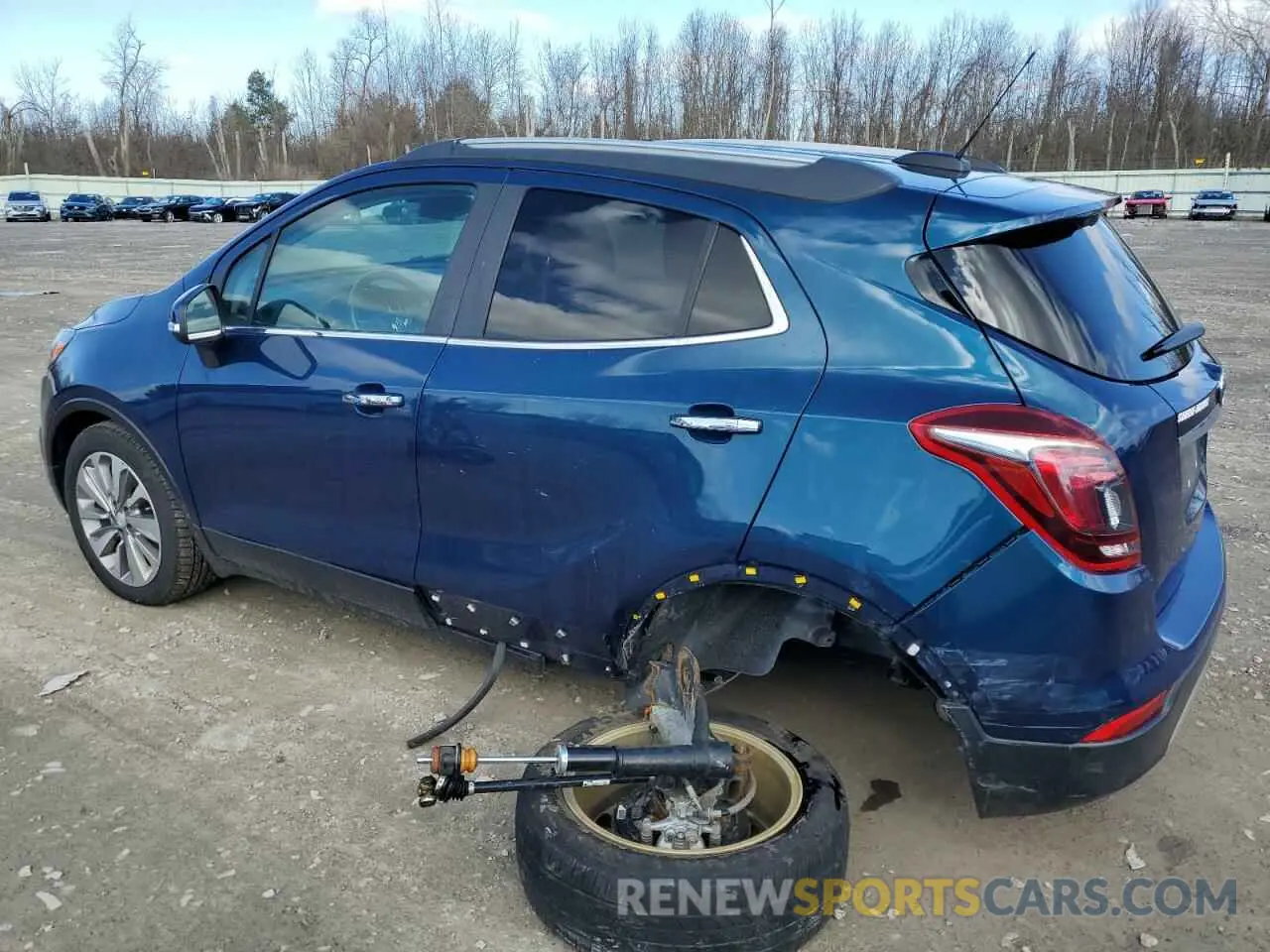 2 Photograph of a damaged car KL4CJESB5KB903607 BUICK ENCORE 2019