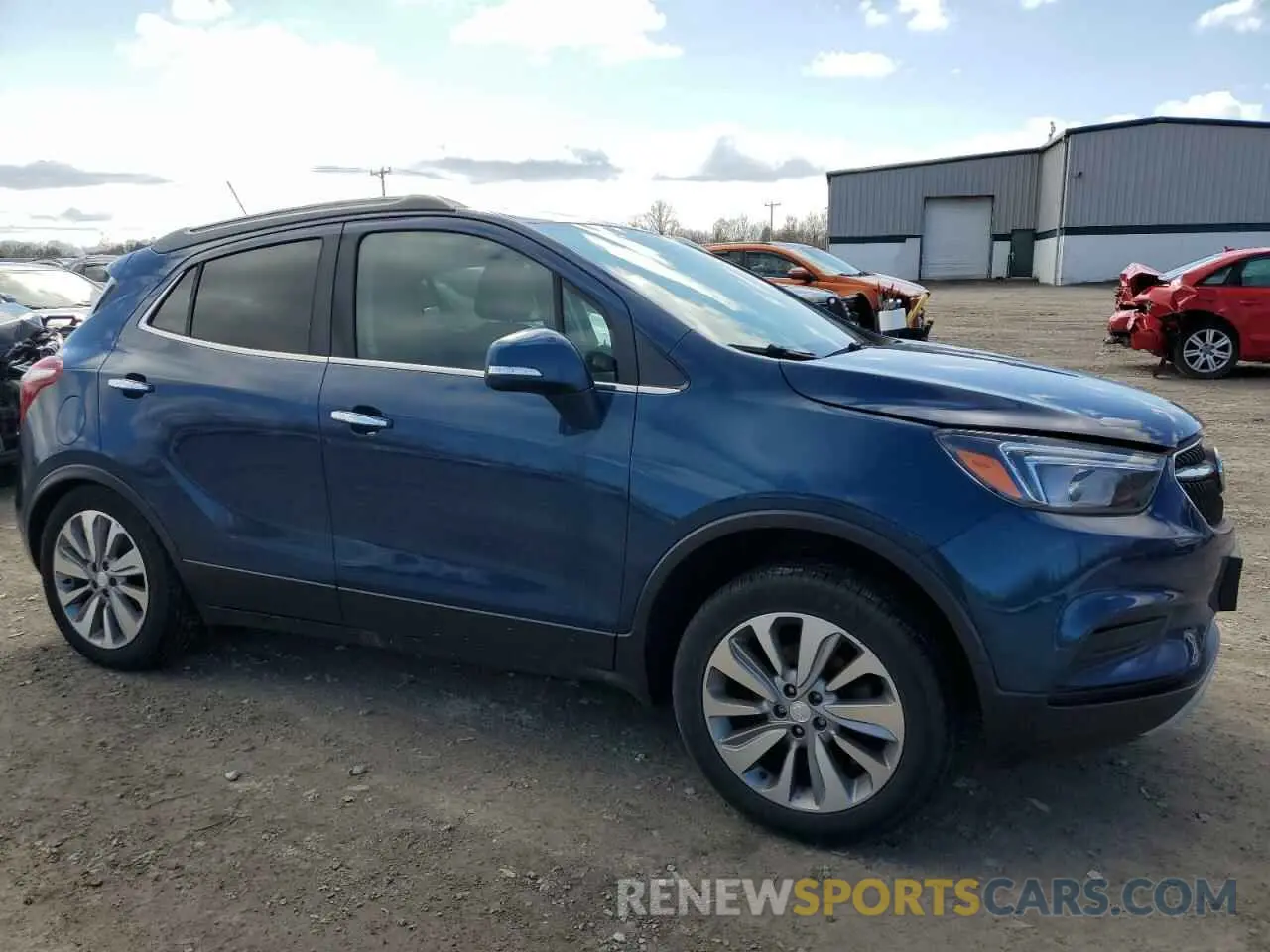 4 Photograph of a damaged car KL4CJESB5KB903607 BUICK ENCORE 2019