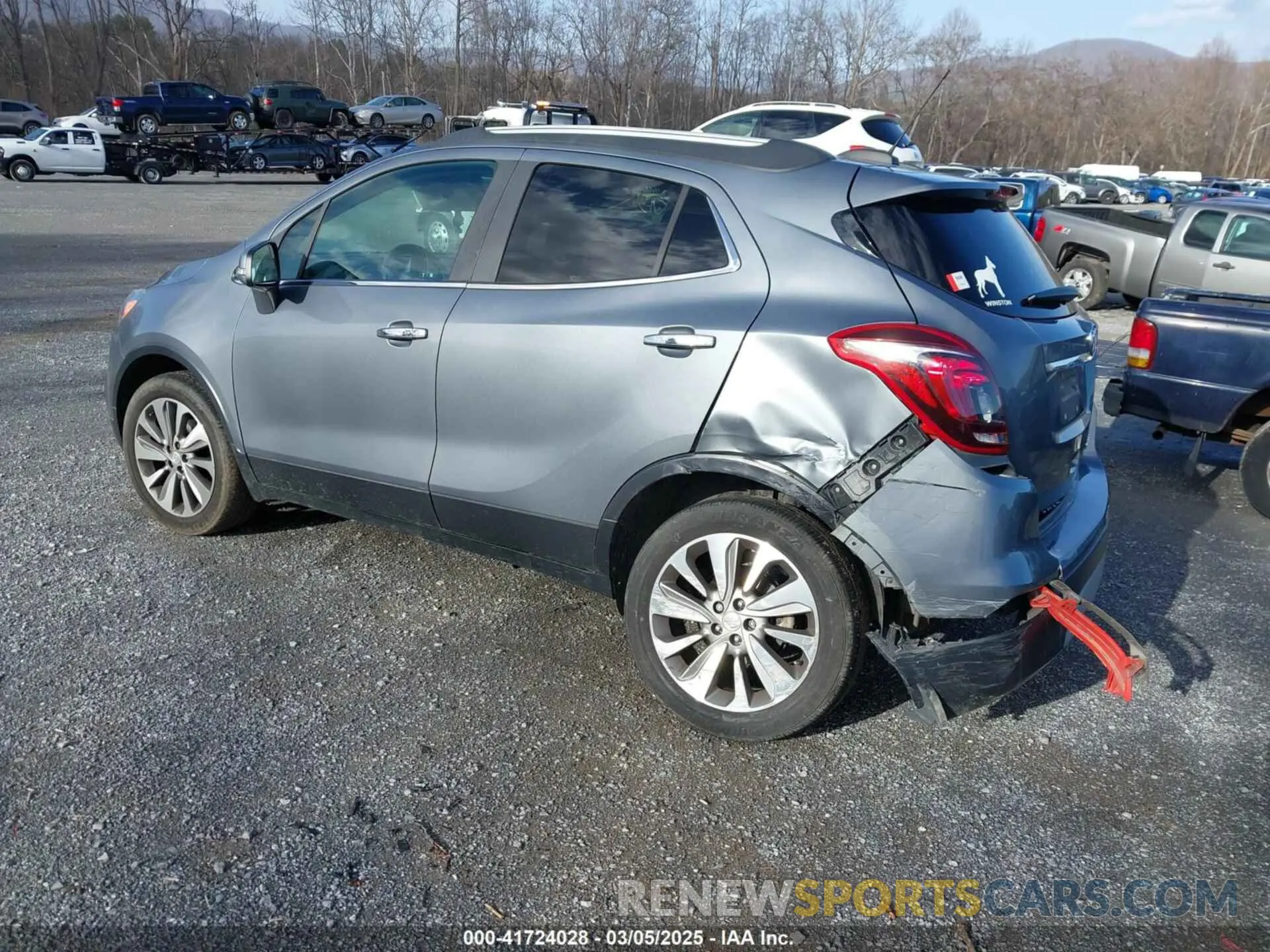 3 Photograph of a damaged car KL4CJESB6KB803094 BUICK ENCORE 2019