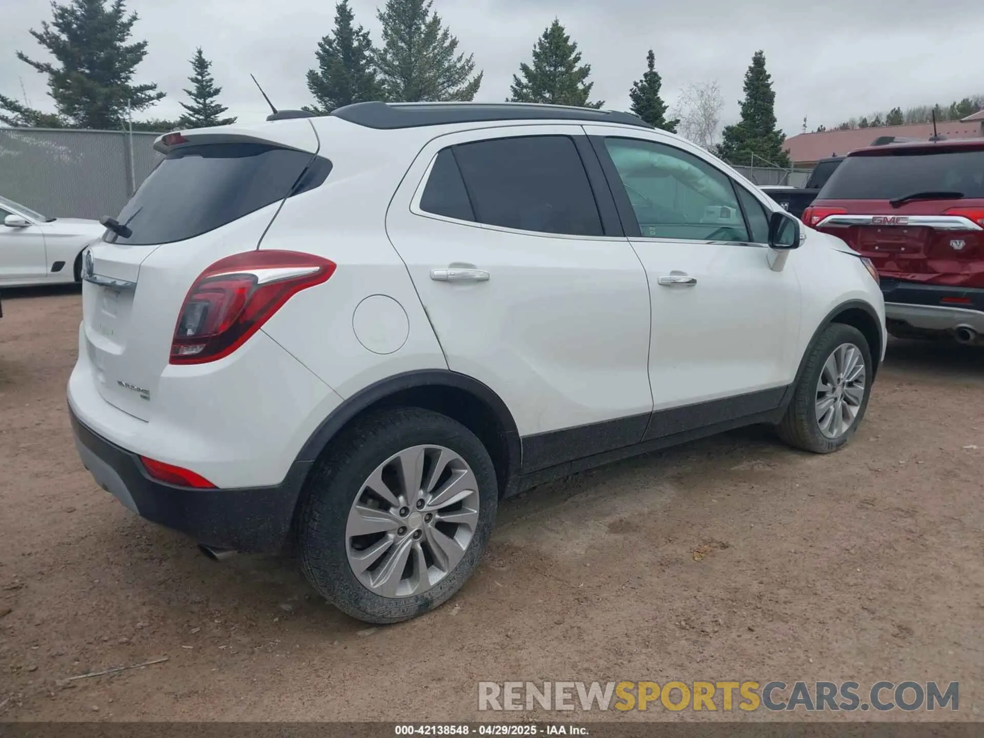 4 Photograph of a damaged car KL4CJESB7KB702436 BUICK ENCORE 2019