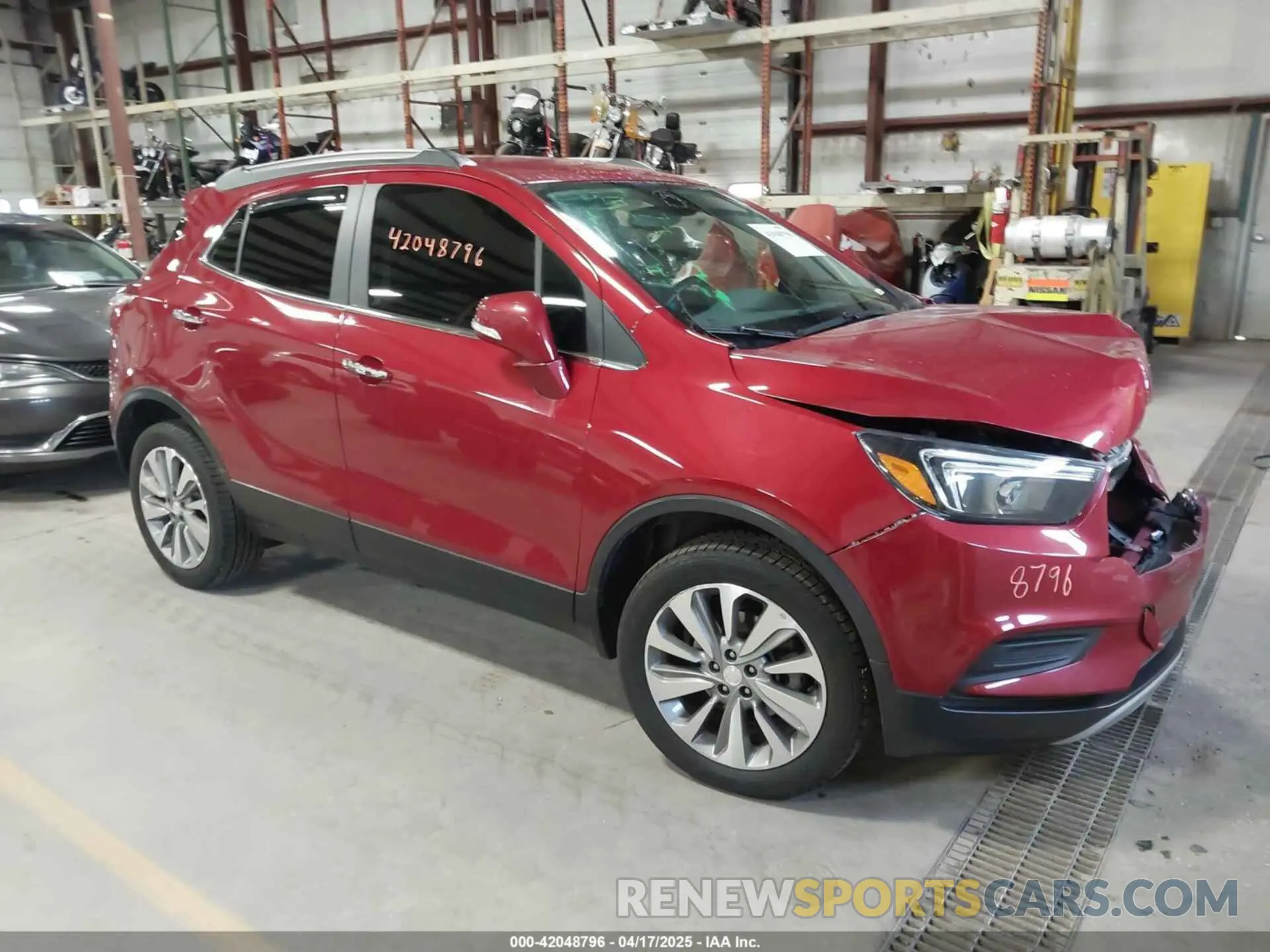 1 Photograph of a damaged car KL4CJESB7KB740507 BUICK ENCORE 2019