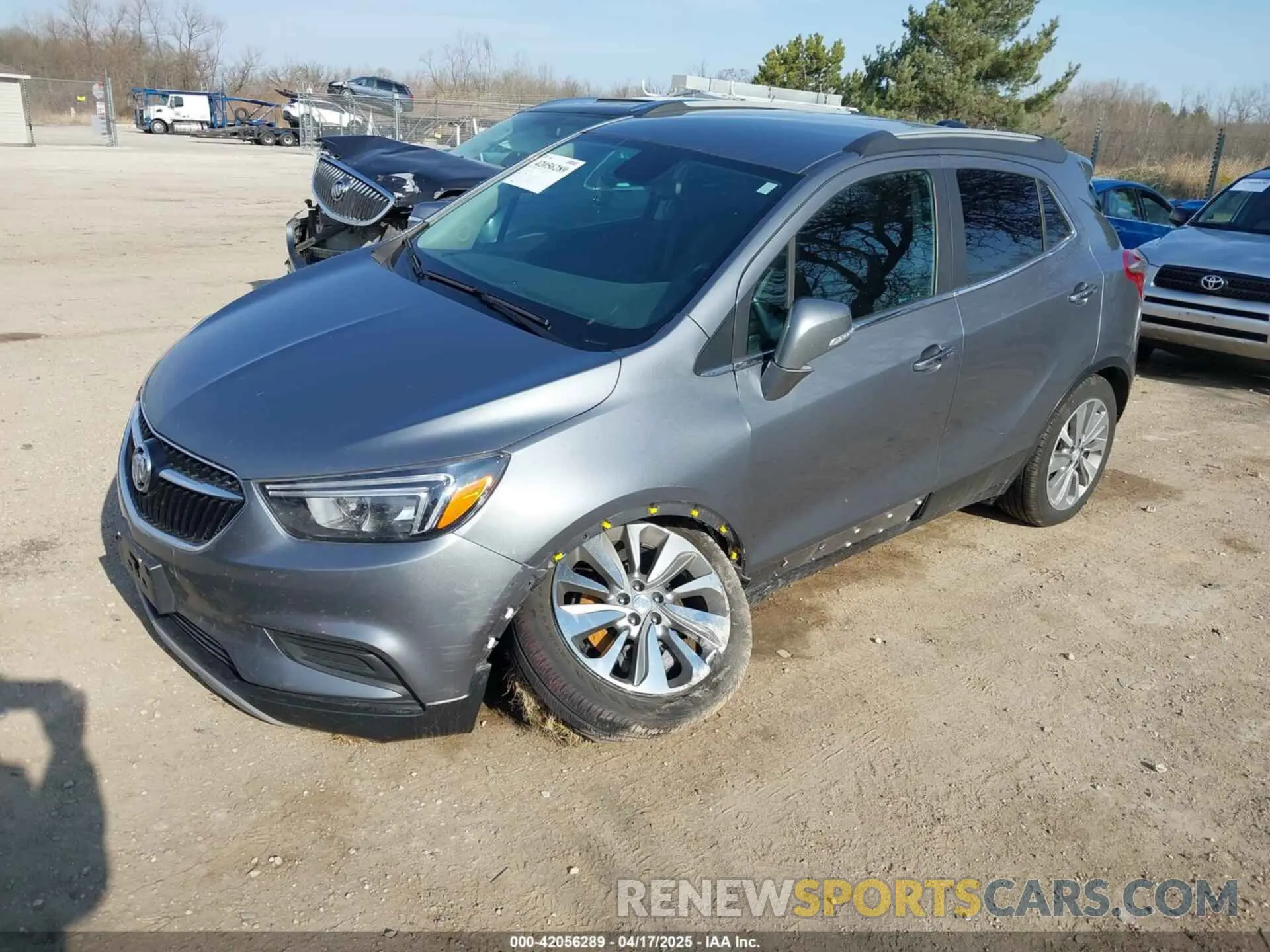 2 Photograph of a damaged car KL4CJESB7KB773653 BUICK ENCORE 2019