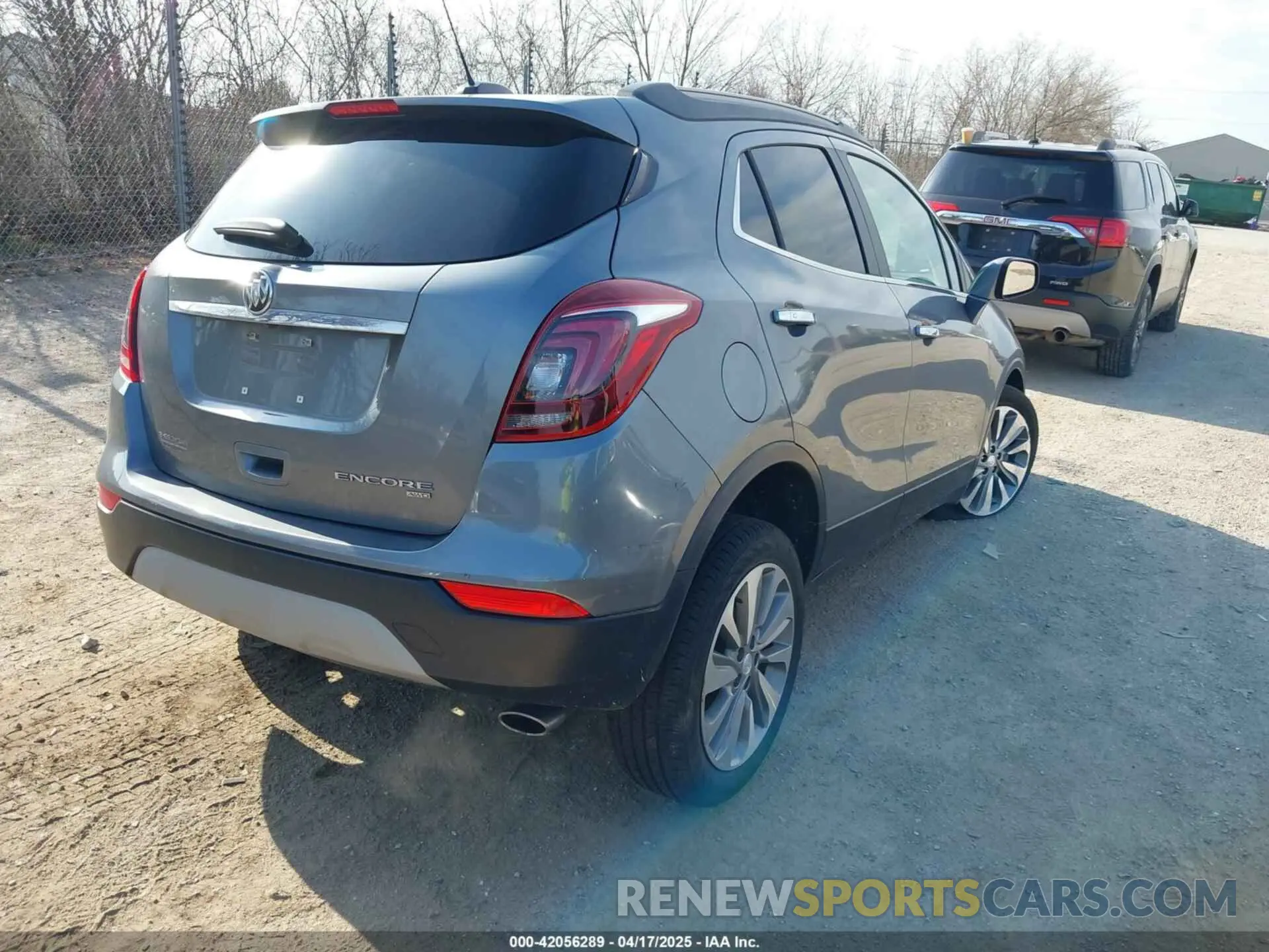 4 Photograph of a damaged car KL4CJESB7KB773653 BUICK ENCORE 2019
