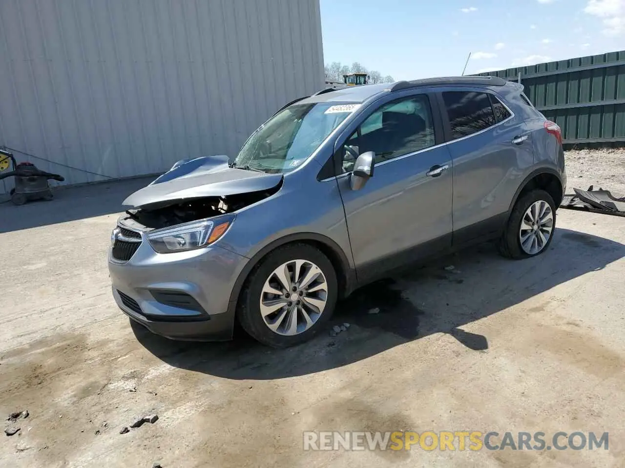 1 Photograph of a damaged car KL4CJESB7KB787651 BUICK ENCORE 2019