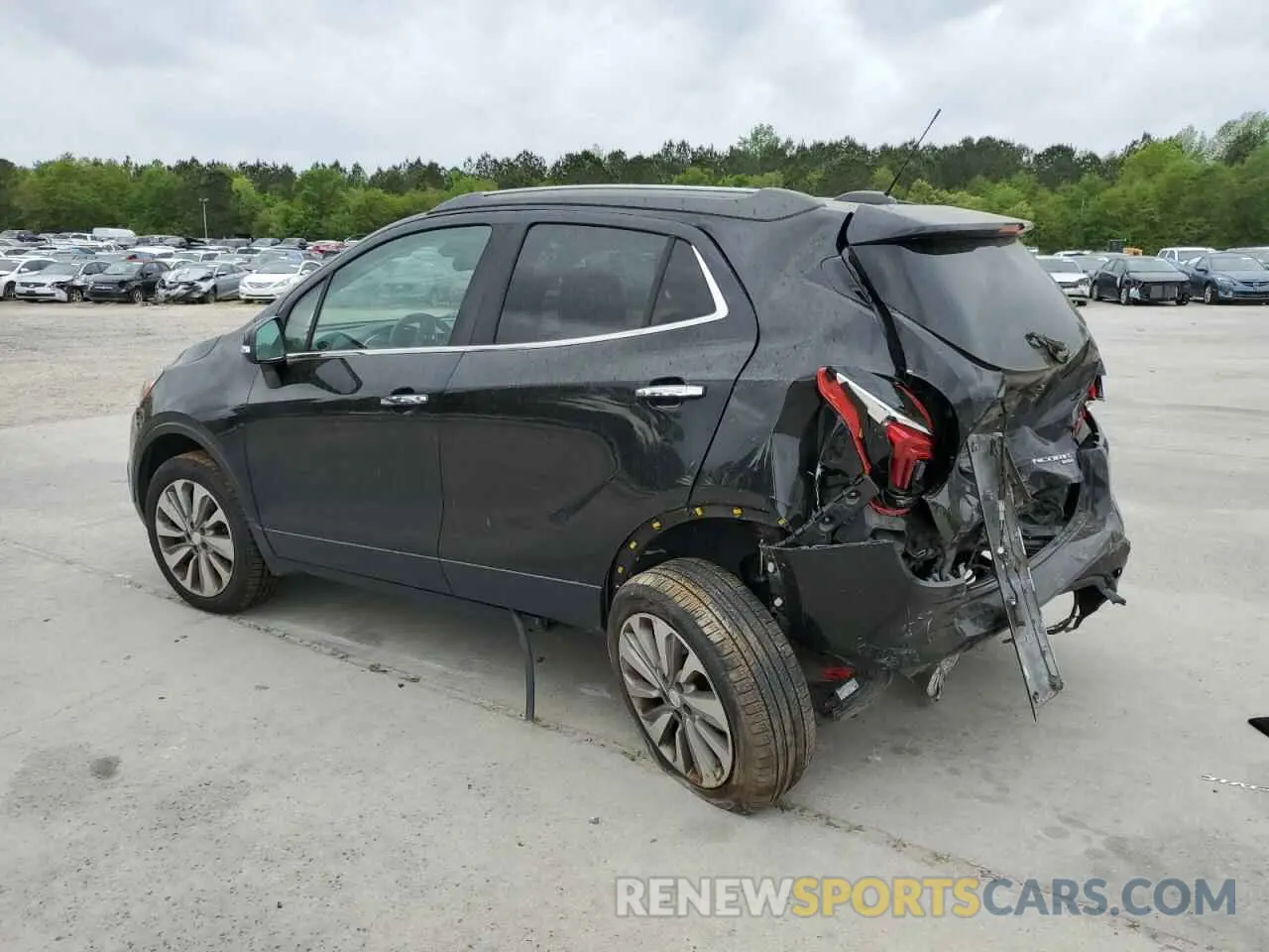 2 Photograph of a damaged car KL4CJESB7KB836038 BUICK ENCORE 2019