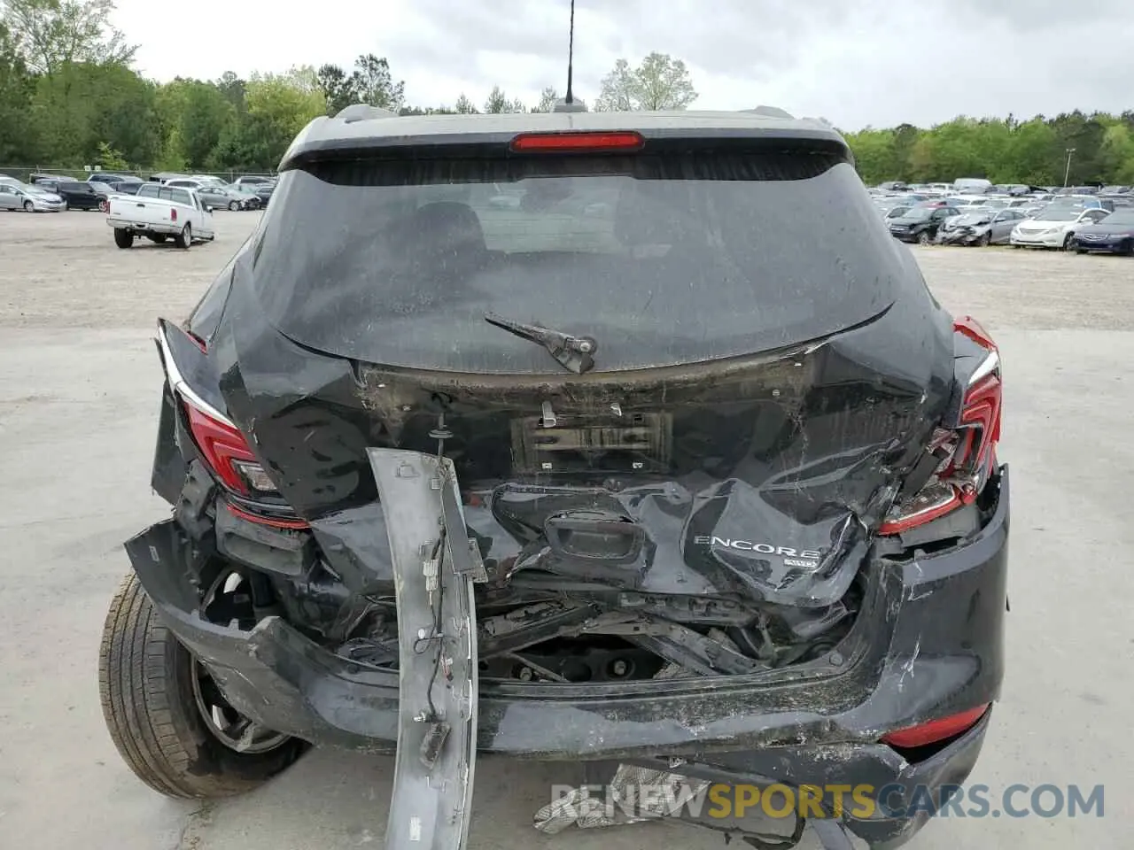 6 Photograph of a damaged car KL4CJESB7KB836038 BUICK ENCORE 2019