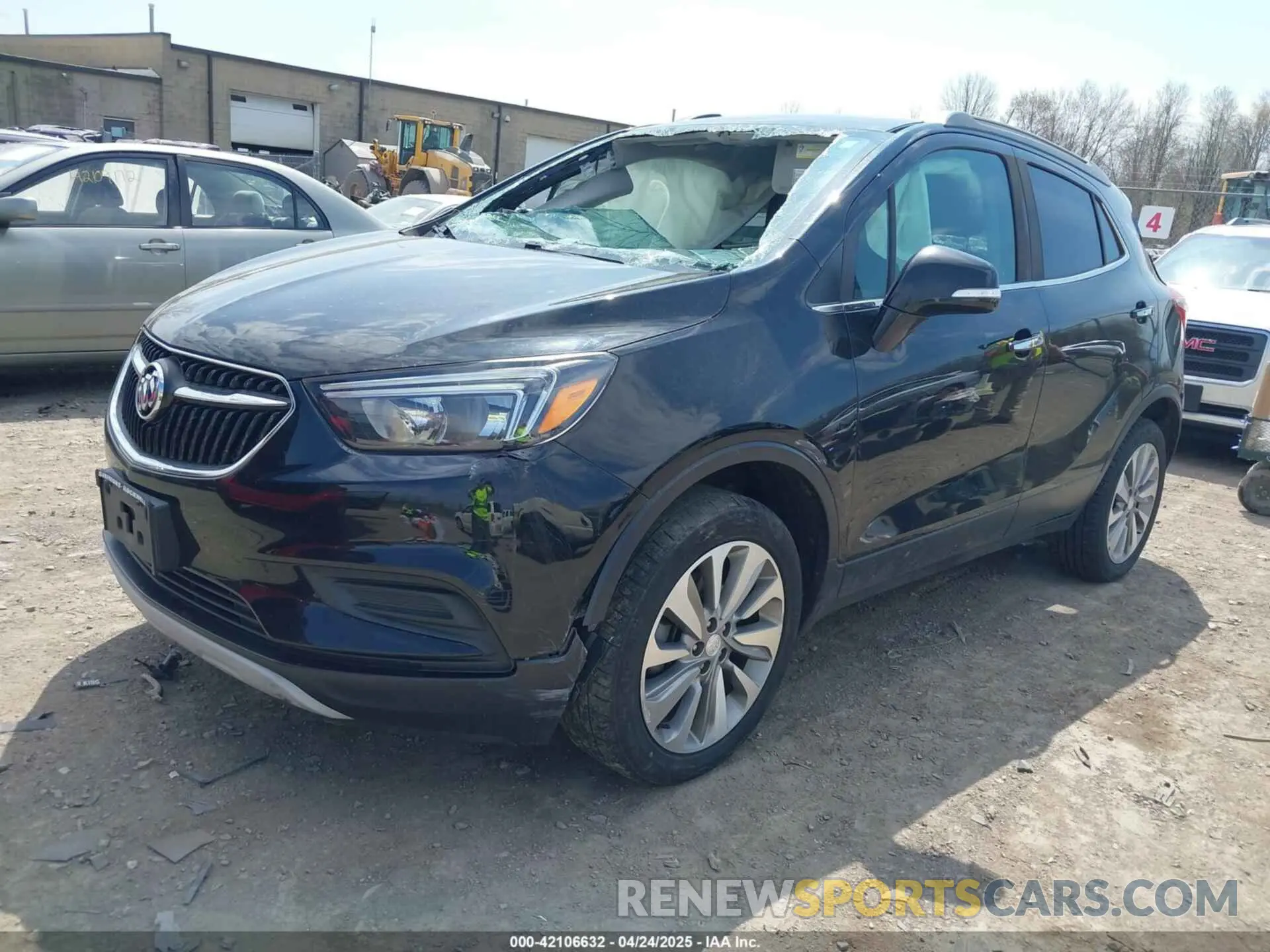 2 Photograph of a damaged car KL4CJESB7KB837268 BUICK ENCORE 2019