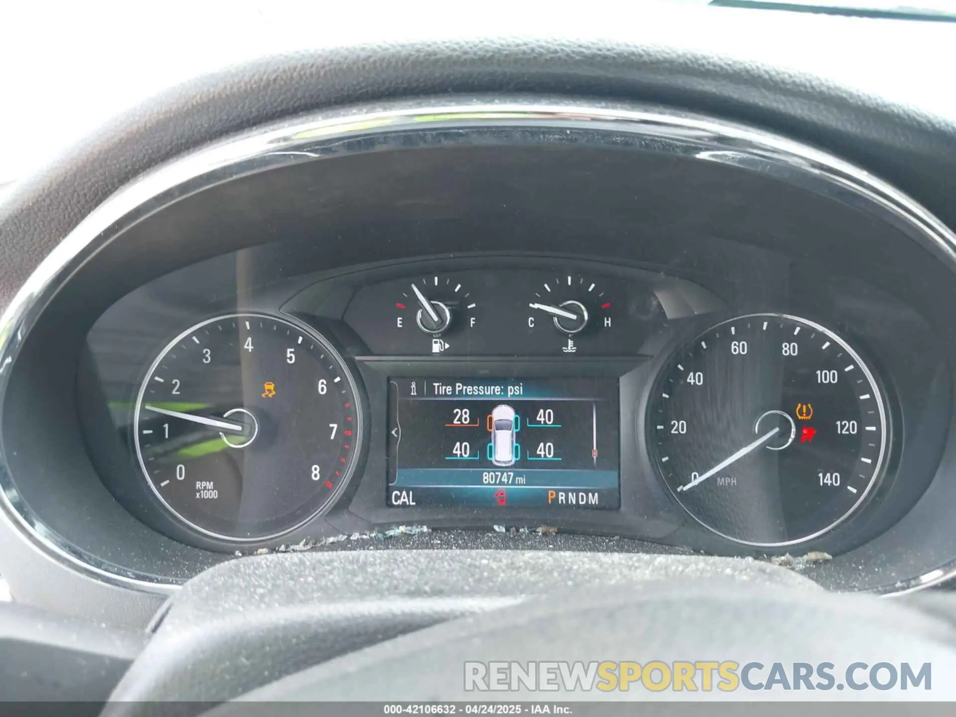 7 Photograph of a damaged car KL4CJESB7KB837268 BUICK ENCORE 2019