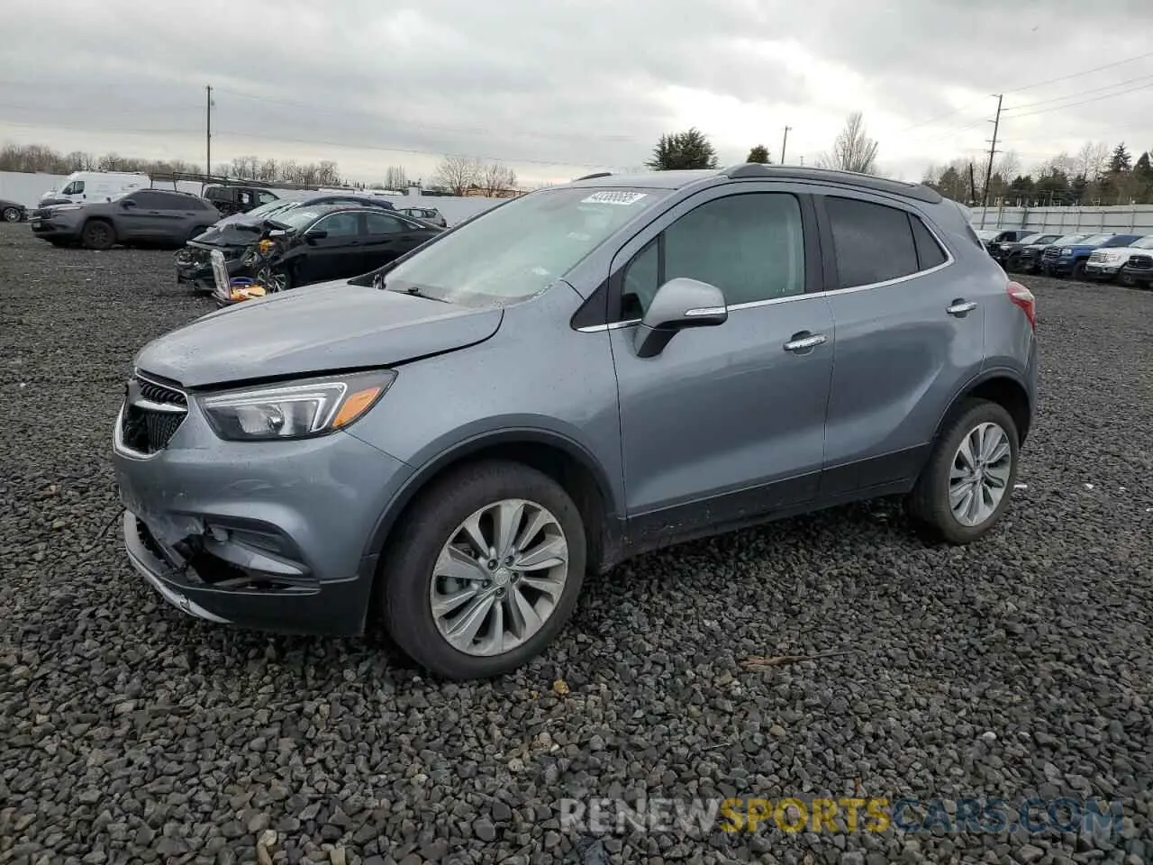 1 Photograph of a damaged car KL4CJESB7KB850540 BUICK ENCORE 2019