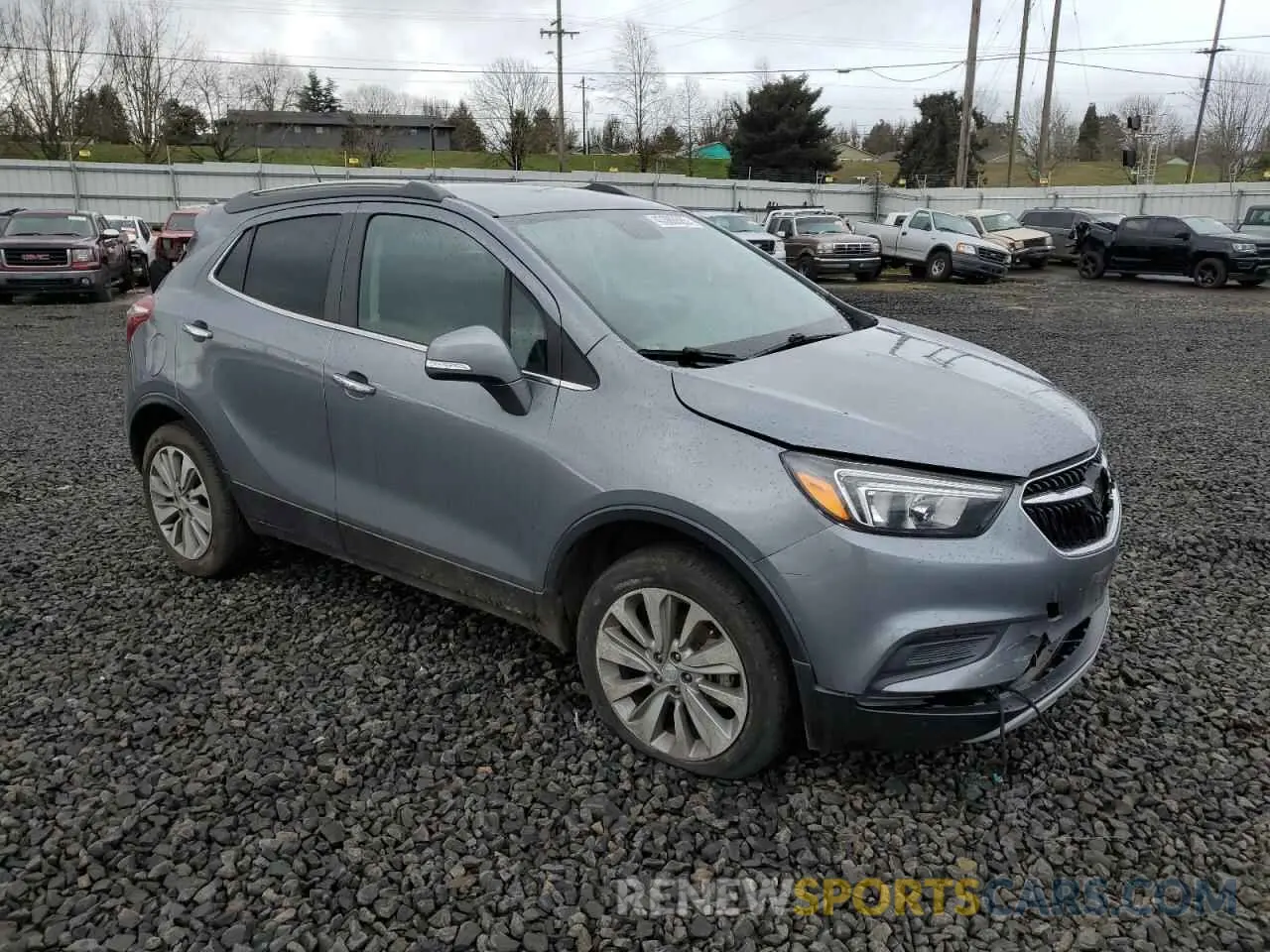 4 Photograph of a damaged car KL4CJESB7KB850540 BUICK ENCORE 2019