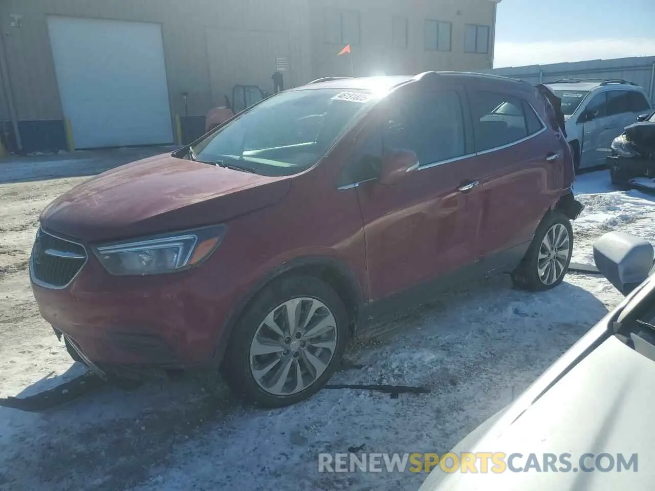 1 Photograph of a damaged car KL4CJESB7KB891220 BUICK ENCORE 2019