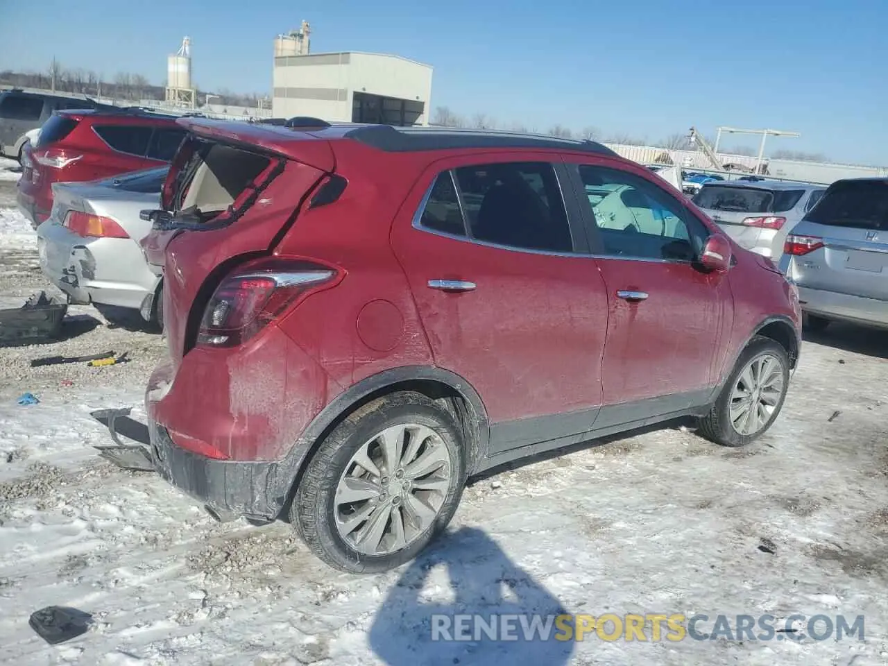 3 Photograph of a damaged car KL4CJESB7KB891220 BUICK ENCORE 2019