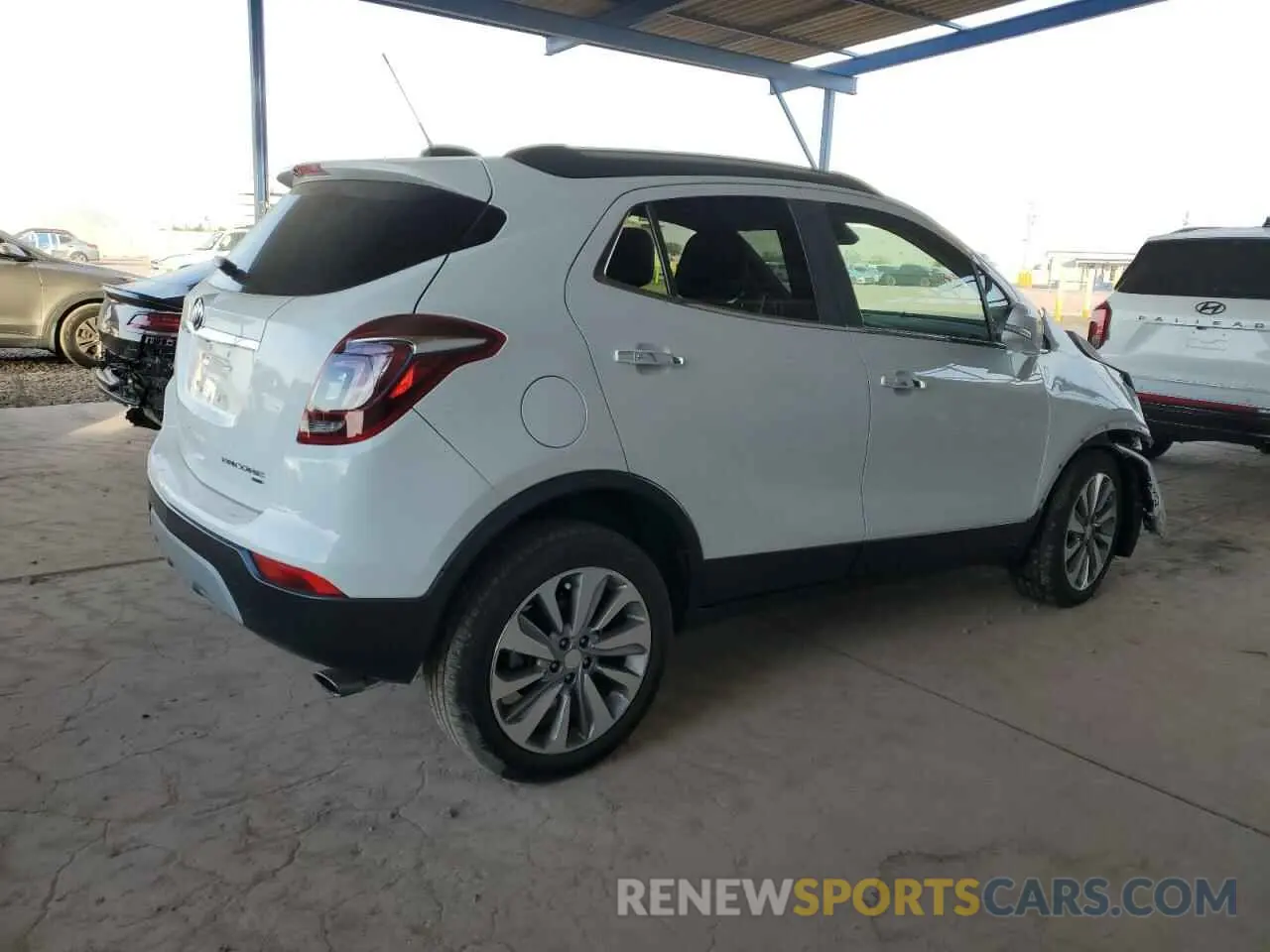 3 Photograph of a damaged car KL4CJESB8KB714627 BUICK ENCORE 2019