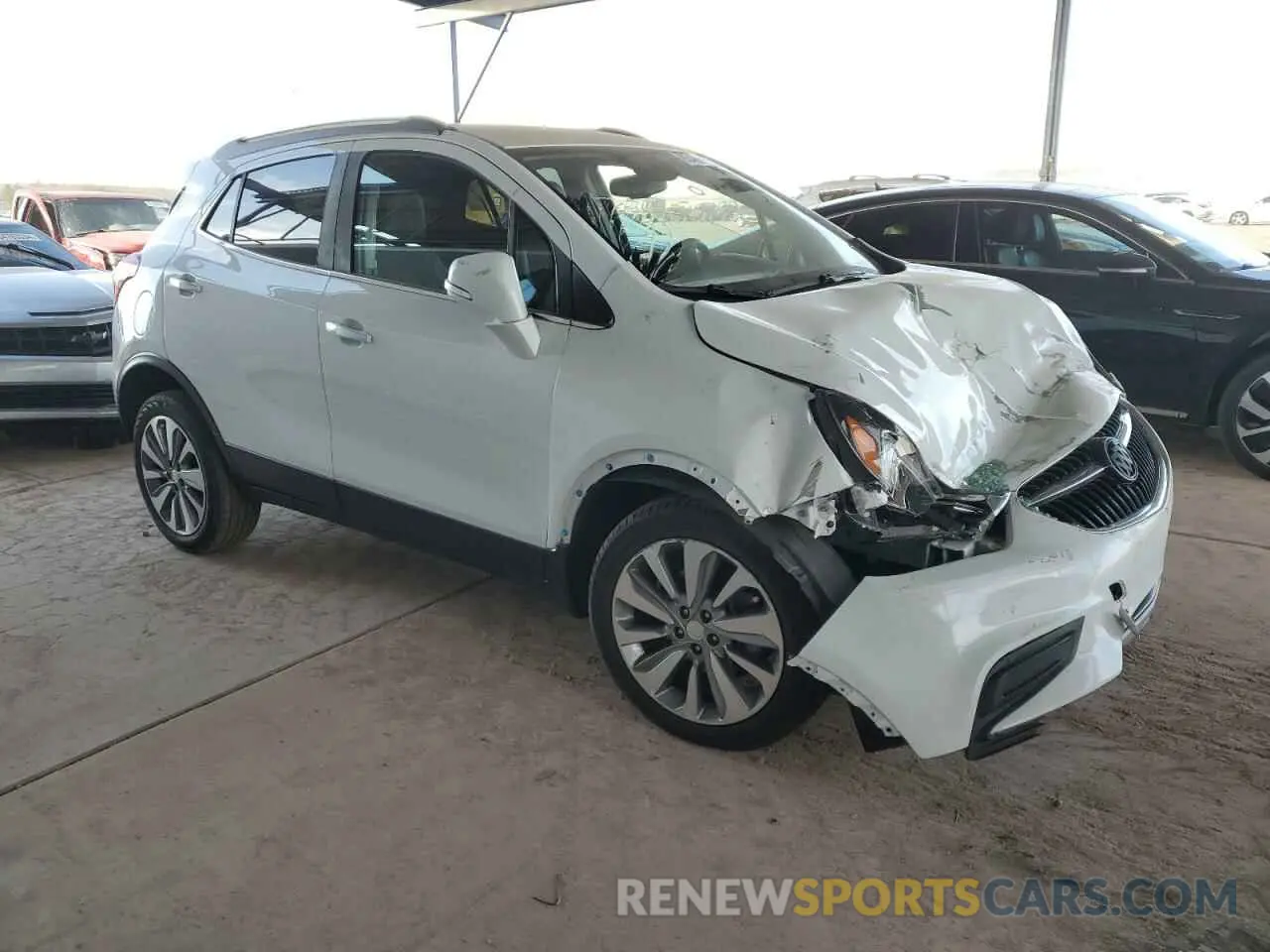 4 Photograph of a damaged car KL4CJESB8KB714627 BUICK ENCORE 2019