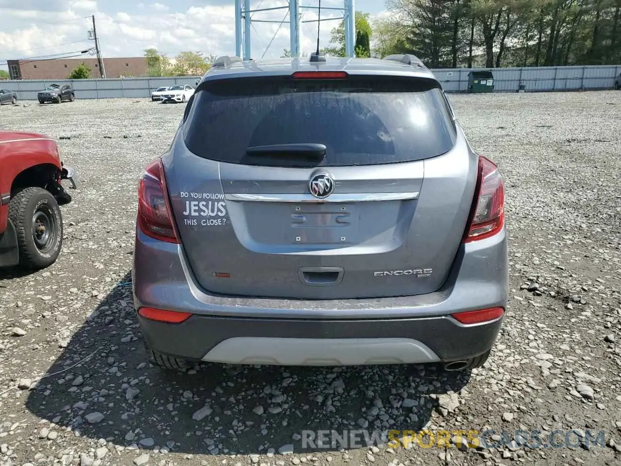 6 Photograph of a damaged car KL4CJESB8KB739964 BUICK ENCORE 2019