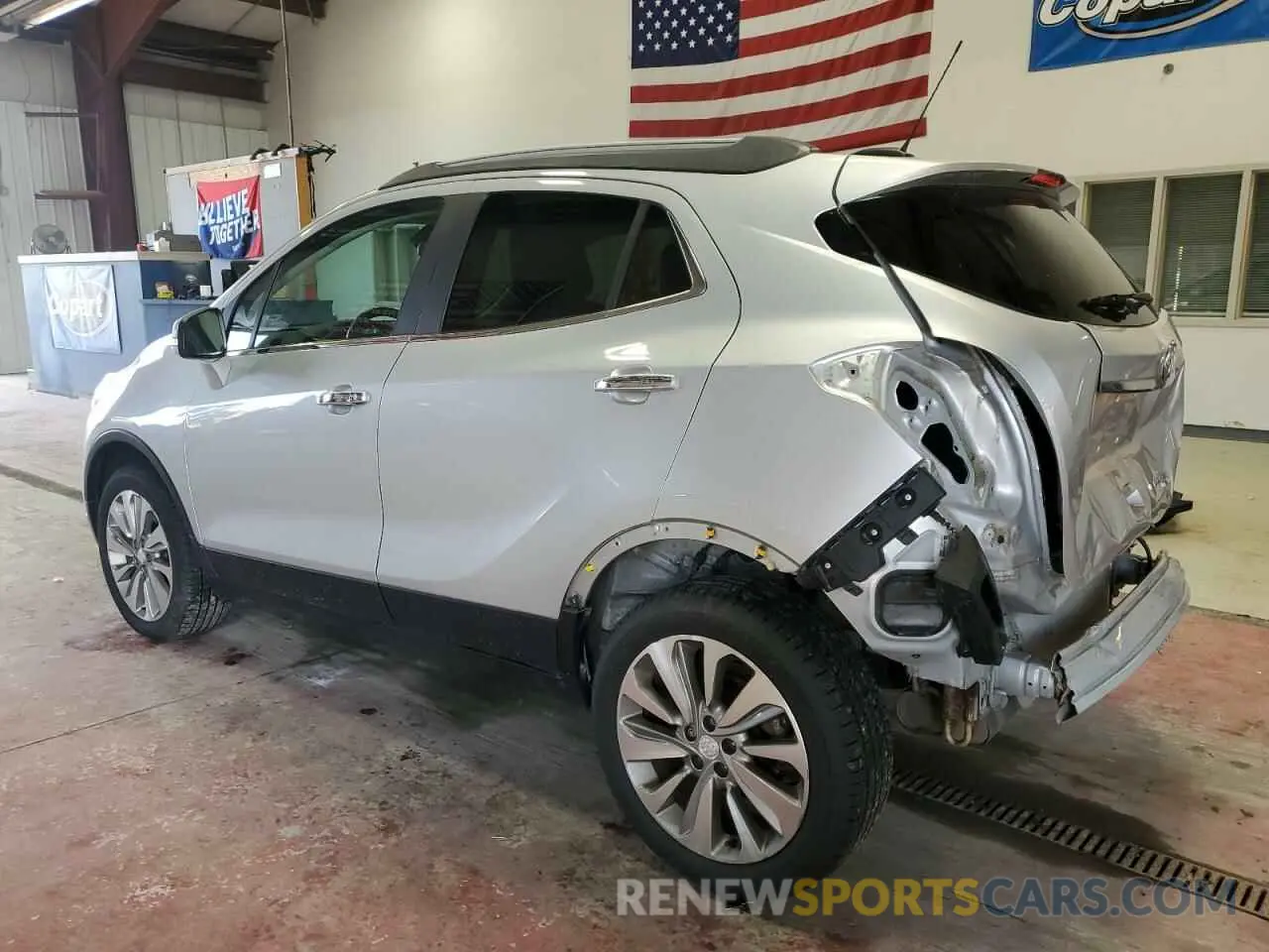 2 Photograph of a damaged car KL4CJESB8KB780546 BUICK ENCORE 2019