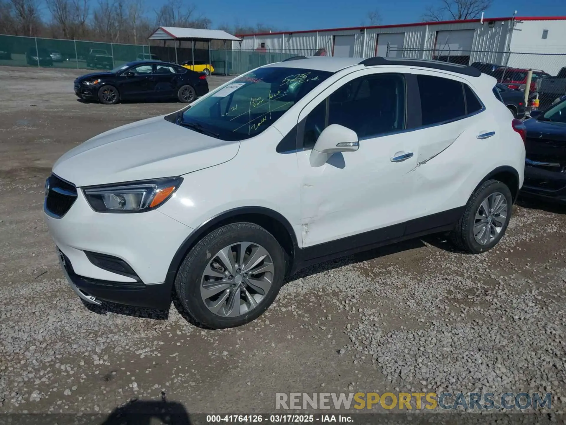 2 Photograph of a damaged car KL4CJESB8KB909563 BUICK ENCORE 2019
