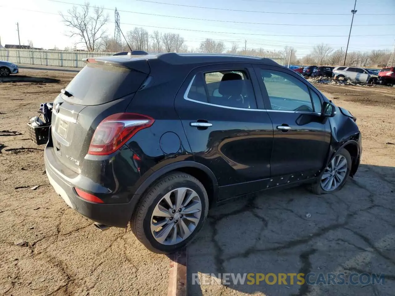 3 Photograph of a damaged car KL4CJESB9KB702230 BUICK ENCORE 2019