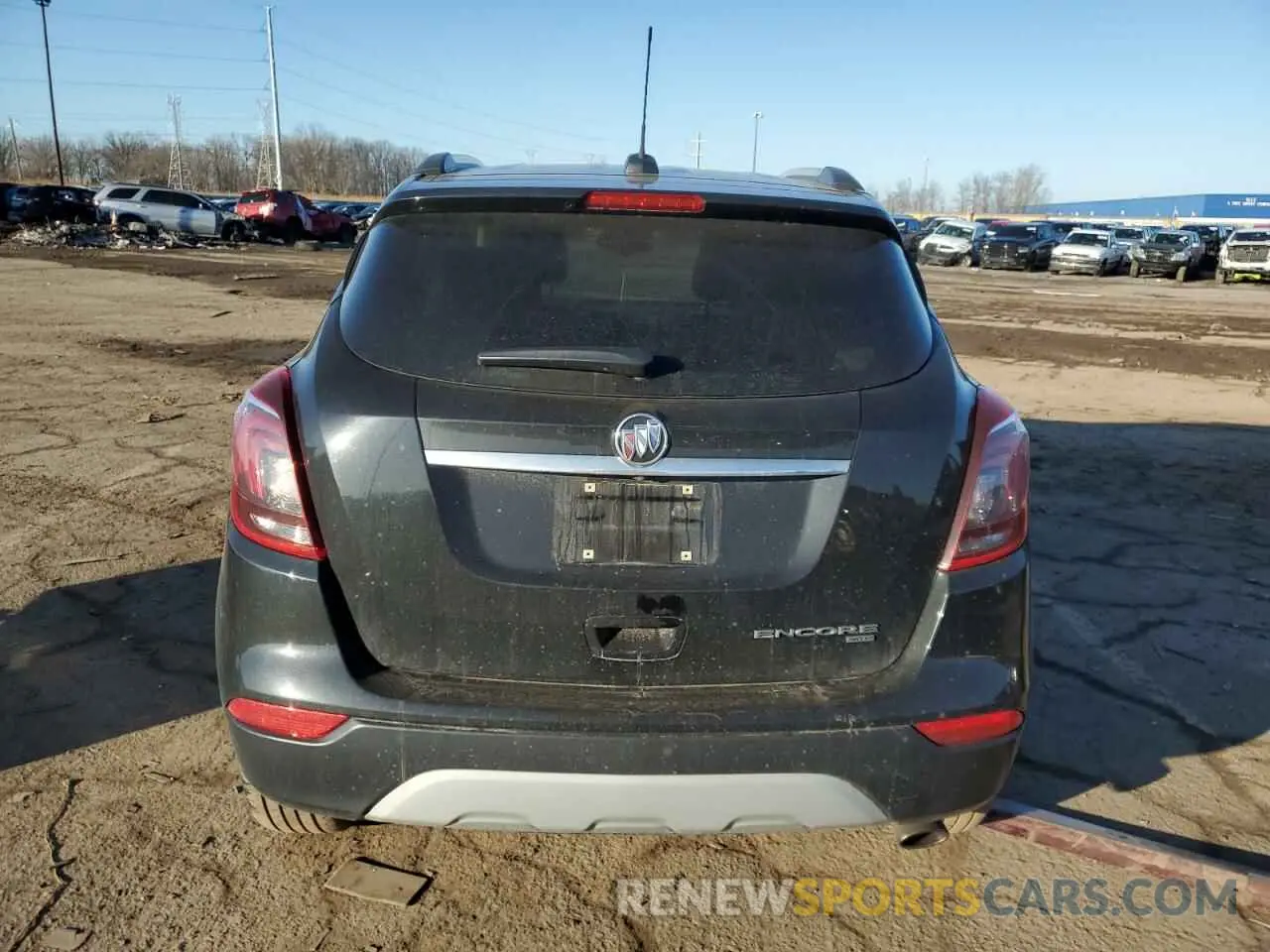 6 Photograph of a damaged car KL4CJESB9KB702230 BUICK ENCORE 2019
