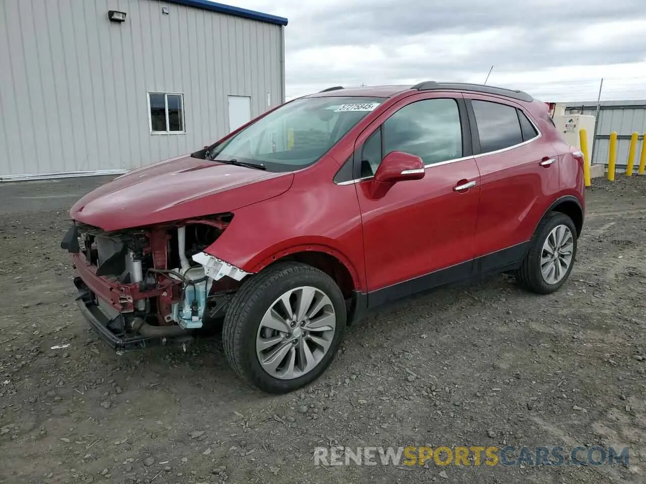 1 Photograph of a damaged car KL4CJESB9KB795461 BUICK ENCORE 2019