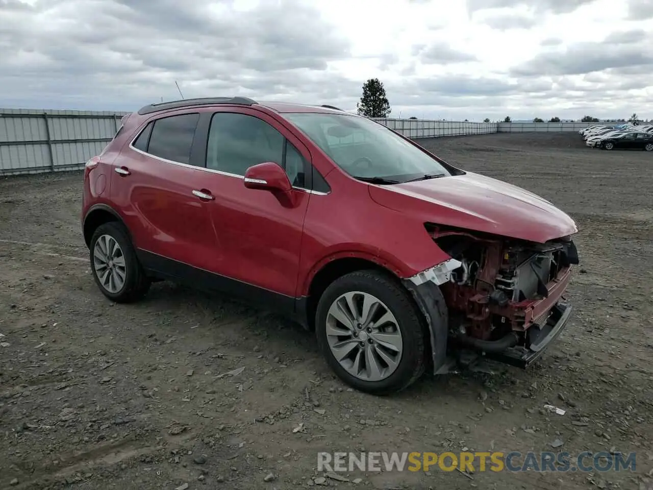 4 Photograph of a damaged car KL4CJESB9KB795461 BUICK ENCORE 2019