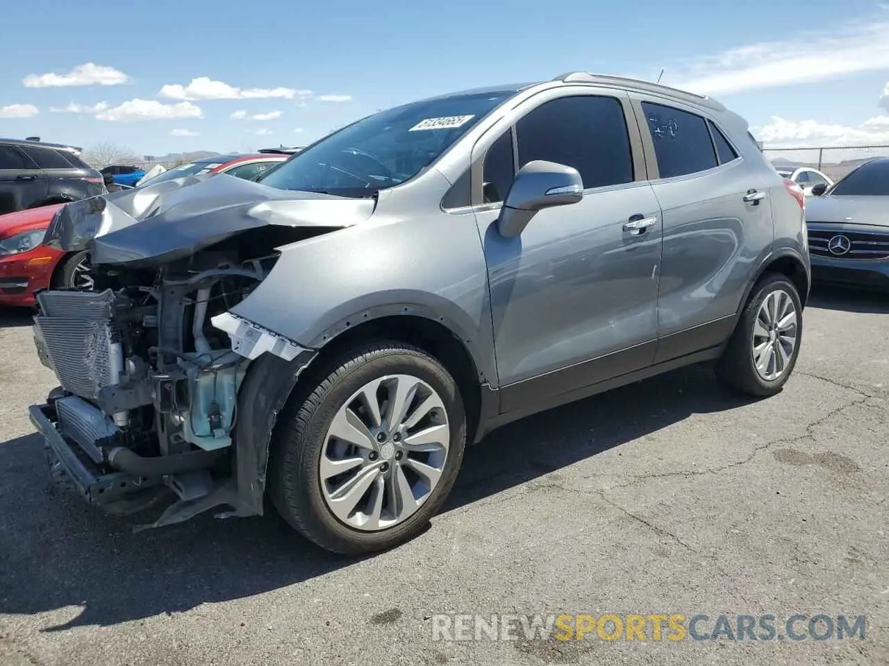 1 Photograph of a damaged car KL4CJESB9KB834047 BUICK ENCORE 2019