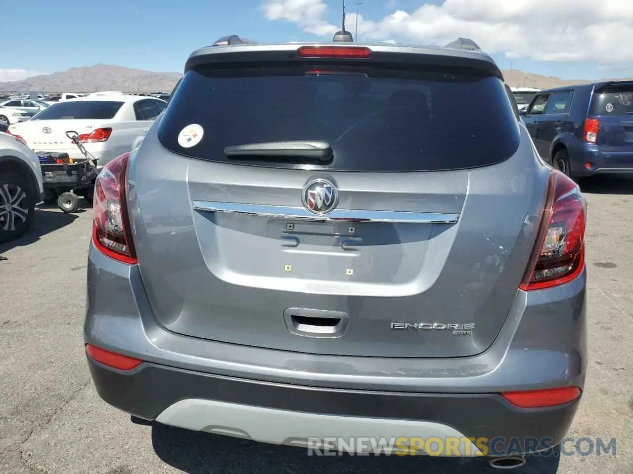 6 Photograph of a damaged car KL4CJESB9KB834047 BUICK ENCORE 2019