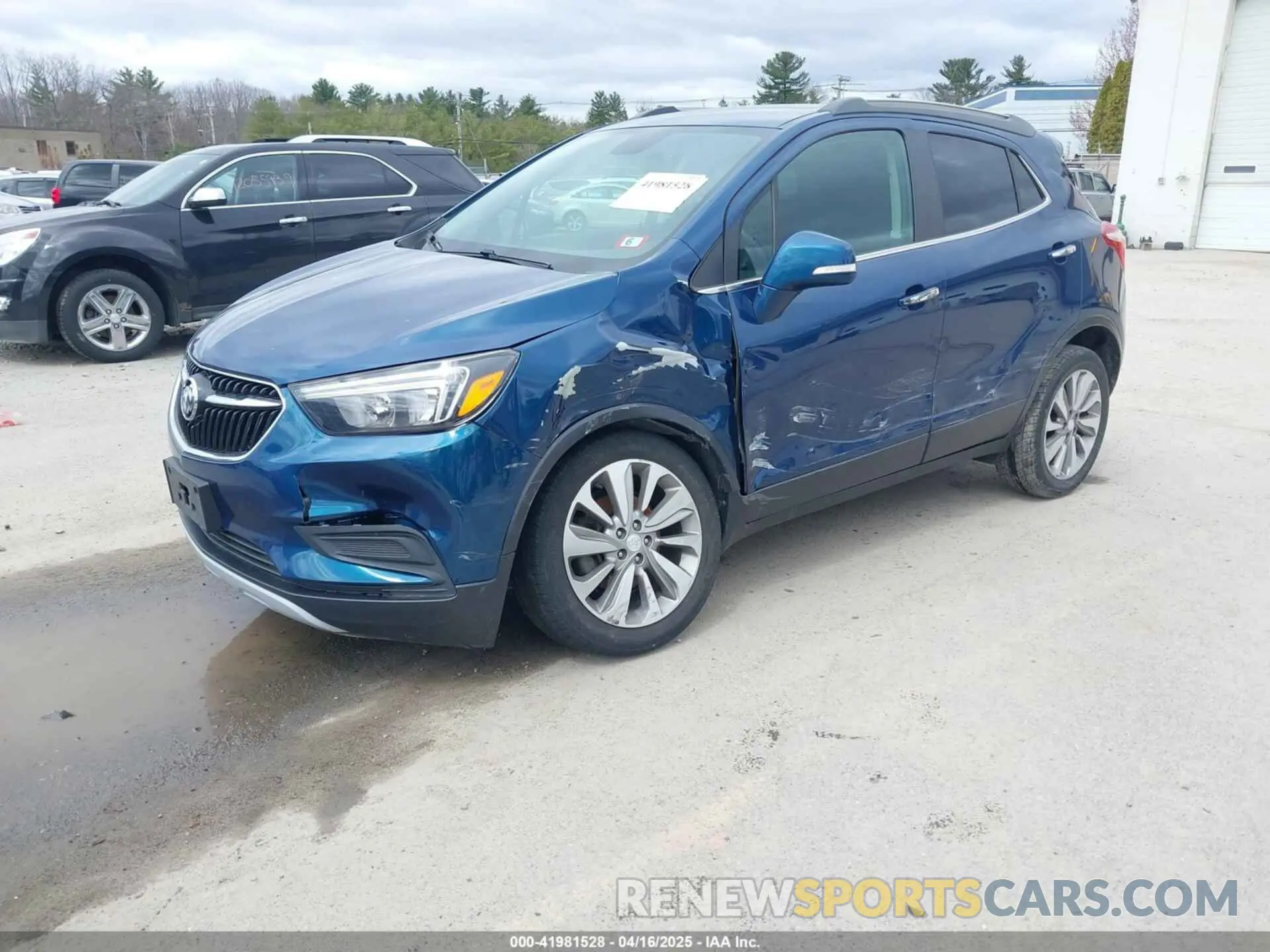 2 Photograph of a damaged car KL4CJESB9KB900175 BUICK ENCORE 2019